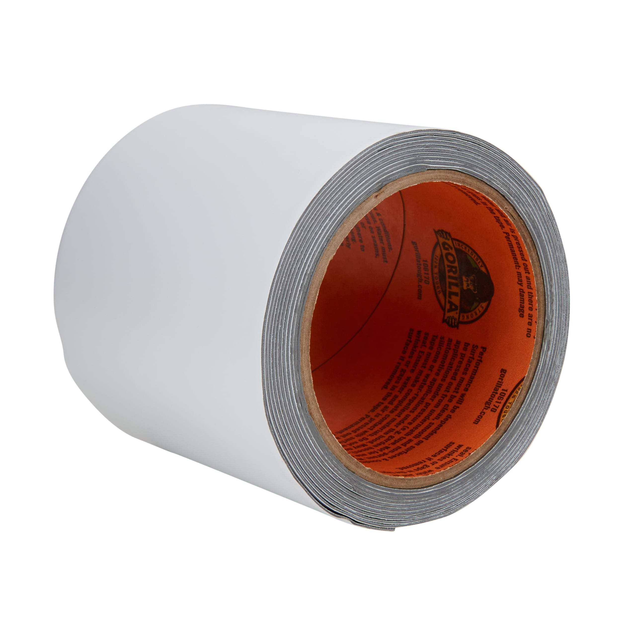 GORILLA GLUE Gorilla Tape Adhesive Roll - White - Weather Resistant - 30-ft  L x 1.88-in W 6010001