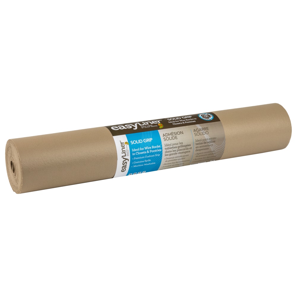 Solid Grip EasyLiner® Brand Shelf Liner with Clorox® - Taupe, 20