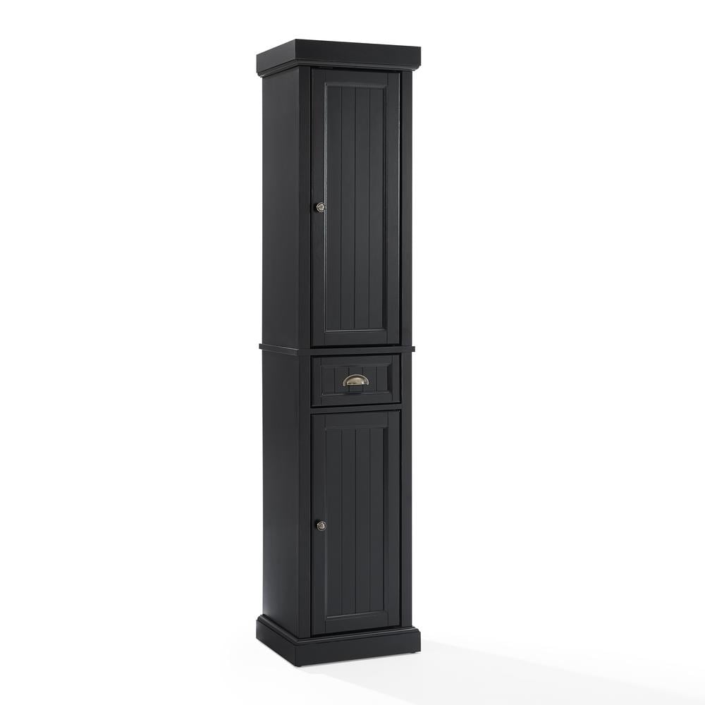 Crosley Furniture CF7019-BK Linen-Cabinets - View #2