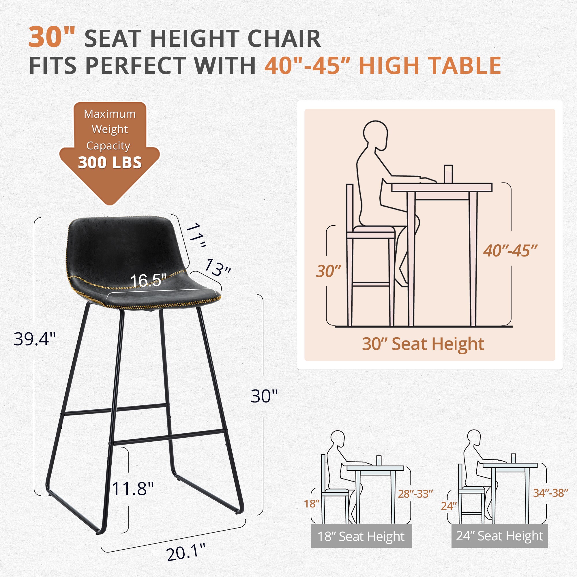 LUE BONA 4LB21CH0024-900LS stools - View #4