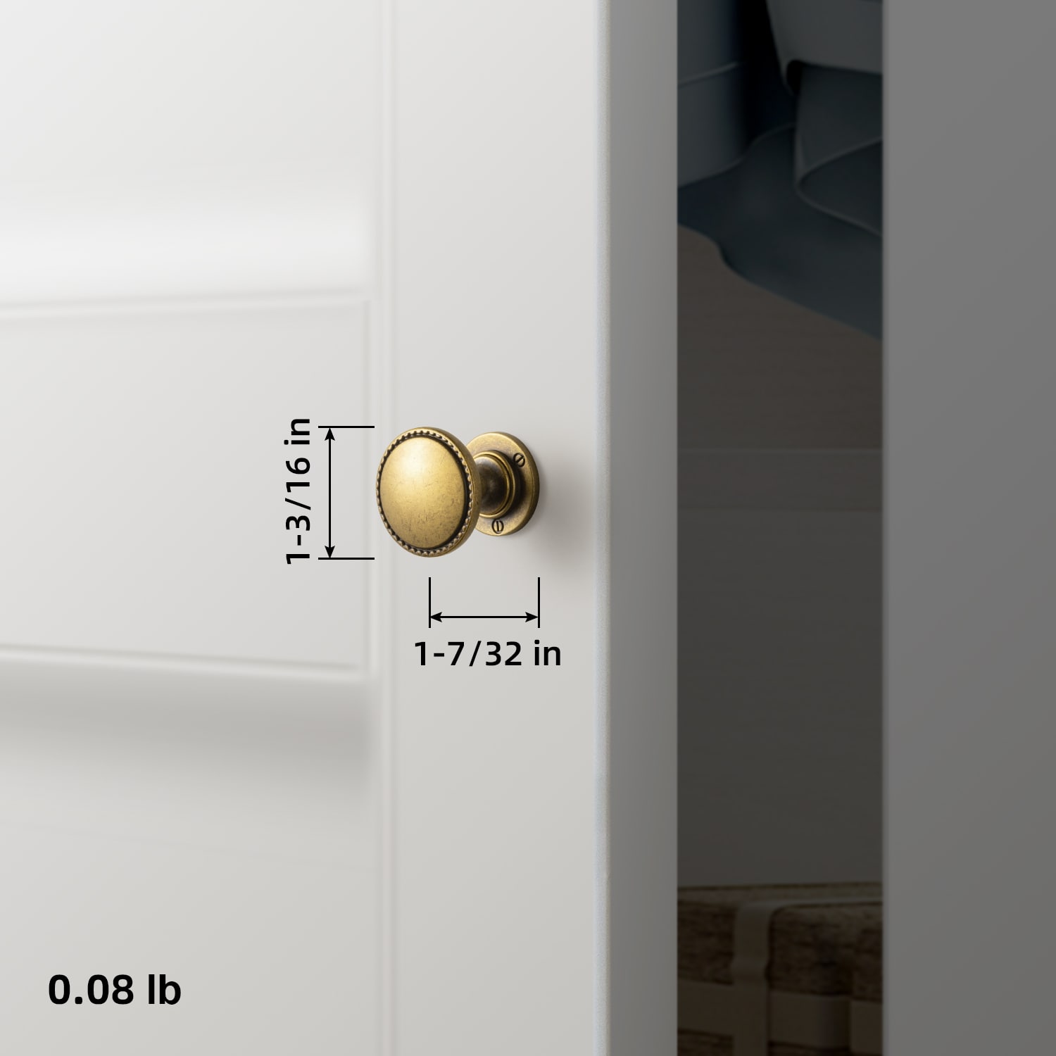 Miaokesen 6782GT-DK-DP-Q25 Cabinet-Knobs - View #2