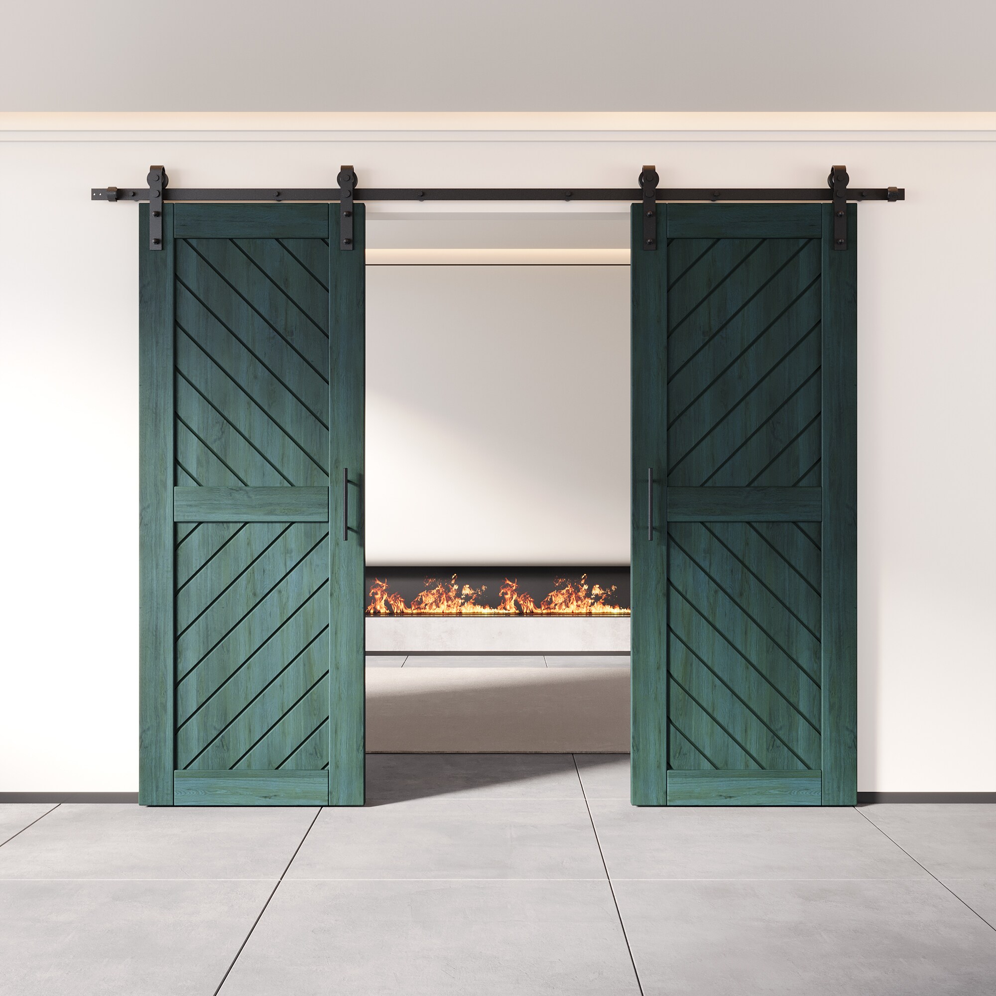 HOMACER YT2H108C-XT4-2680-RP Barn-Doors - View #8