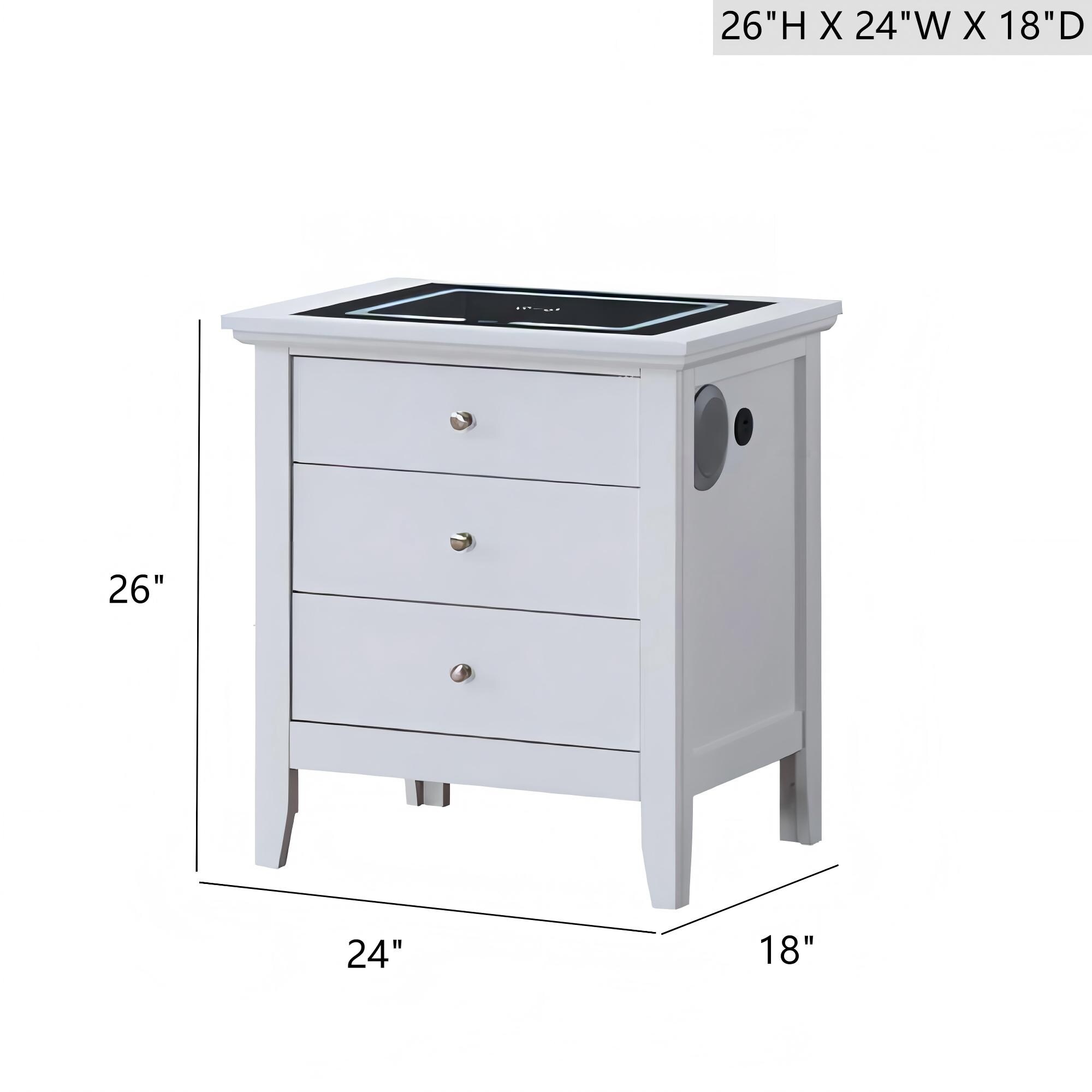 GLANZEND 6514AKLQJ nightstands - View #2