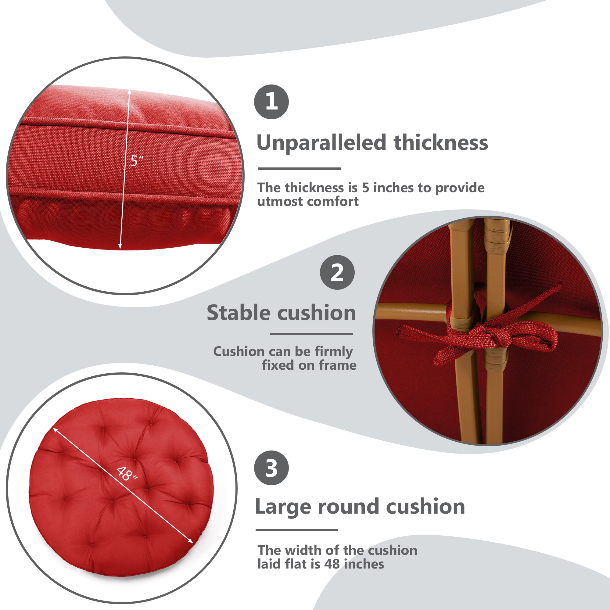 CESICIA M63-RED chairs - View #8