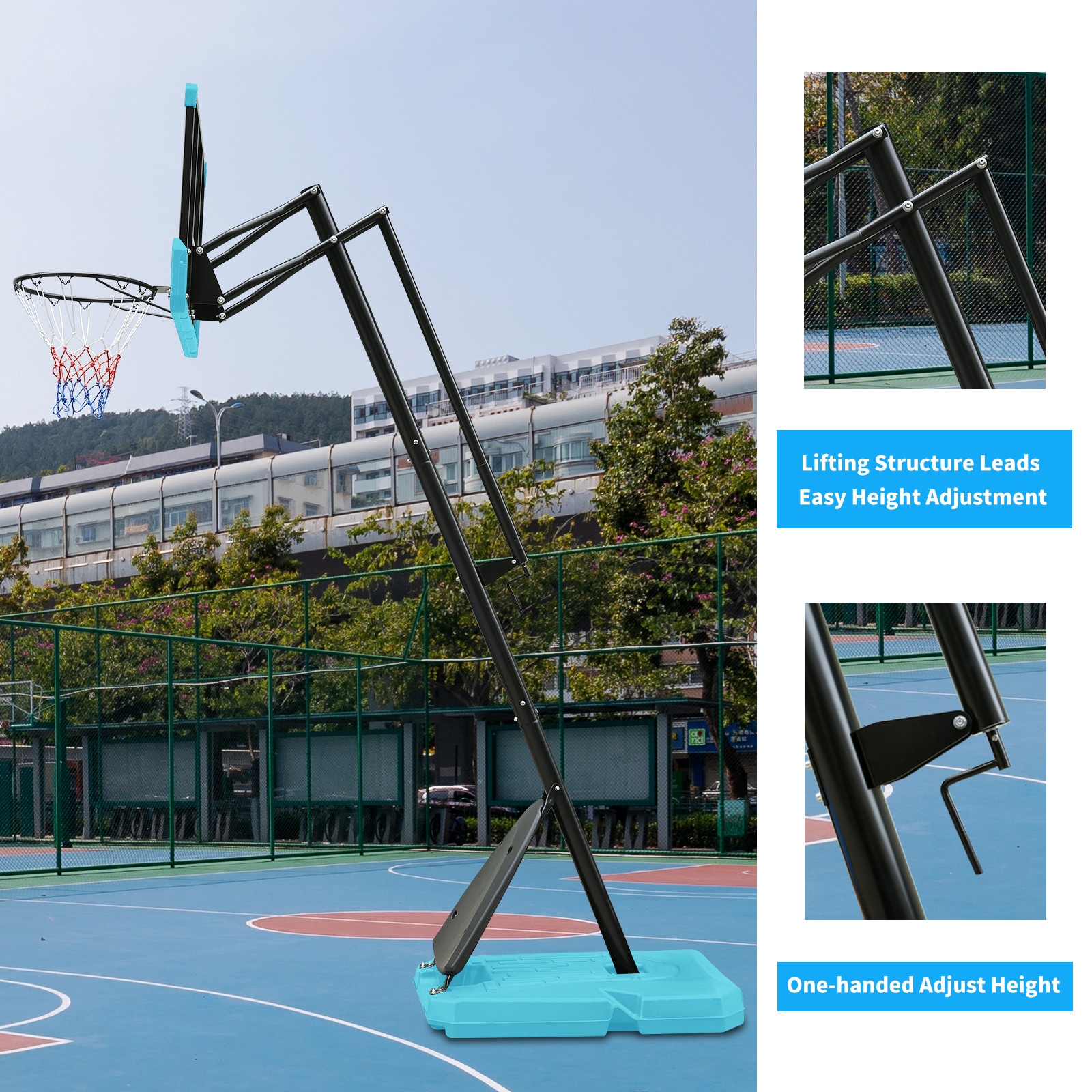 Runesay AF14 Basketball-System - View #4