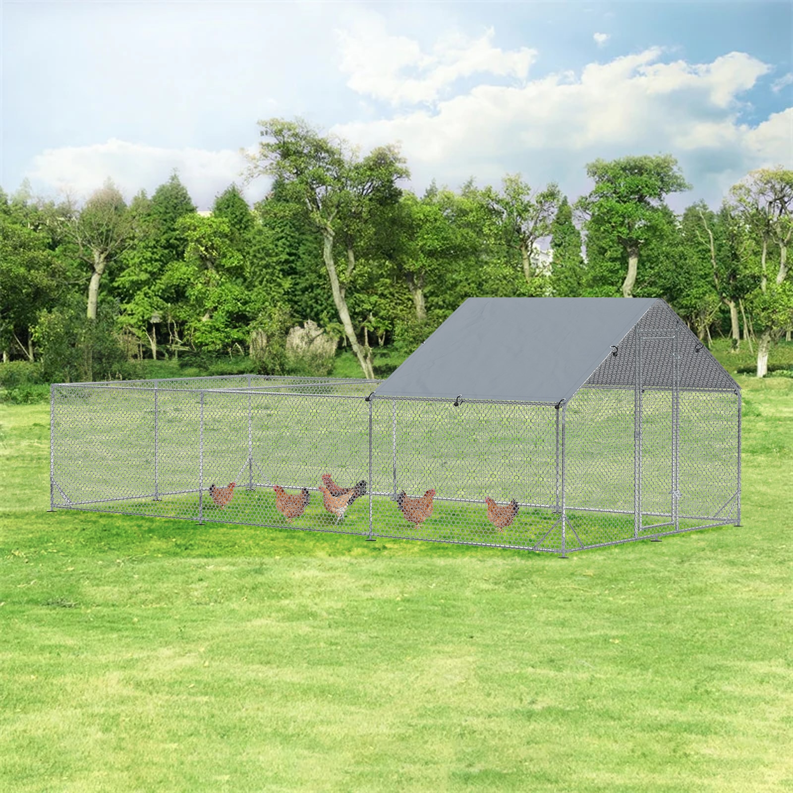 Maocao Hoom JL166344 Chicken-Coops-Rabbit-Hutches - View #3