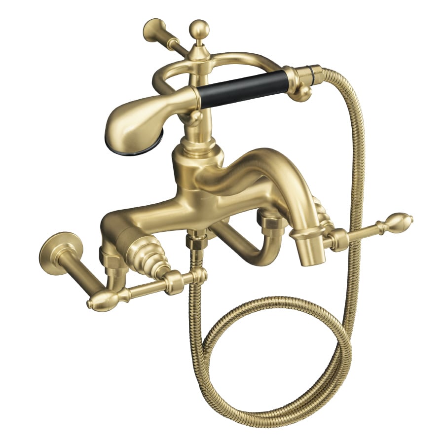 Kohler Iv Georges Brass Vibrant Brushed Bronze 2 Handle Deck Mount Roman Bathtub Faucet At 5452