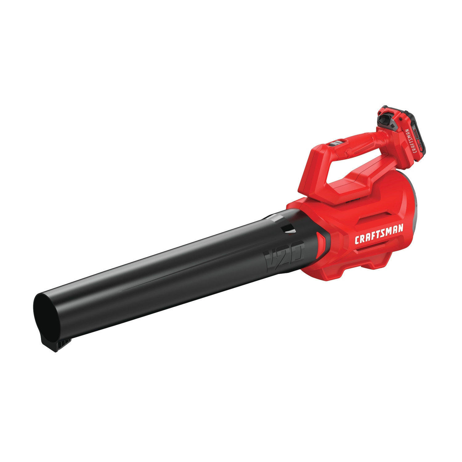 CRAFTSMAN V20 20-volt Max 340-CFM 90-MPH Battery Handheld Leaf Blower 2 ...