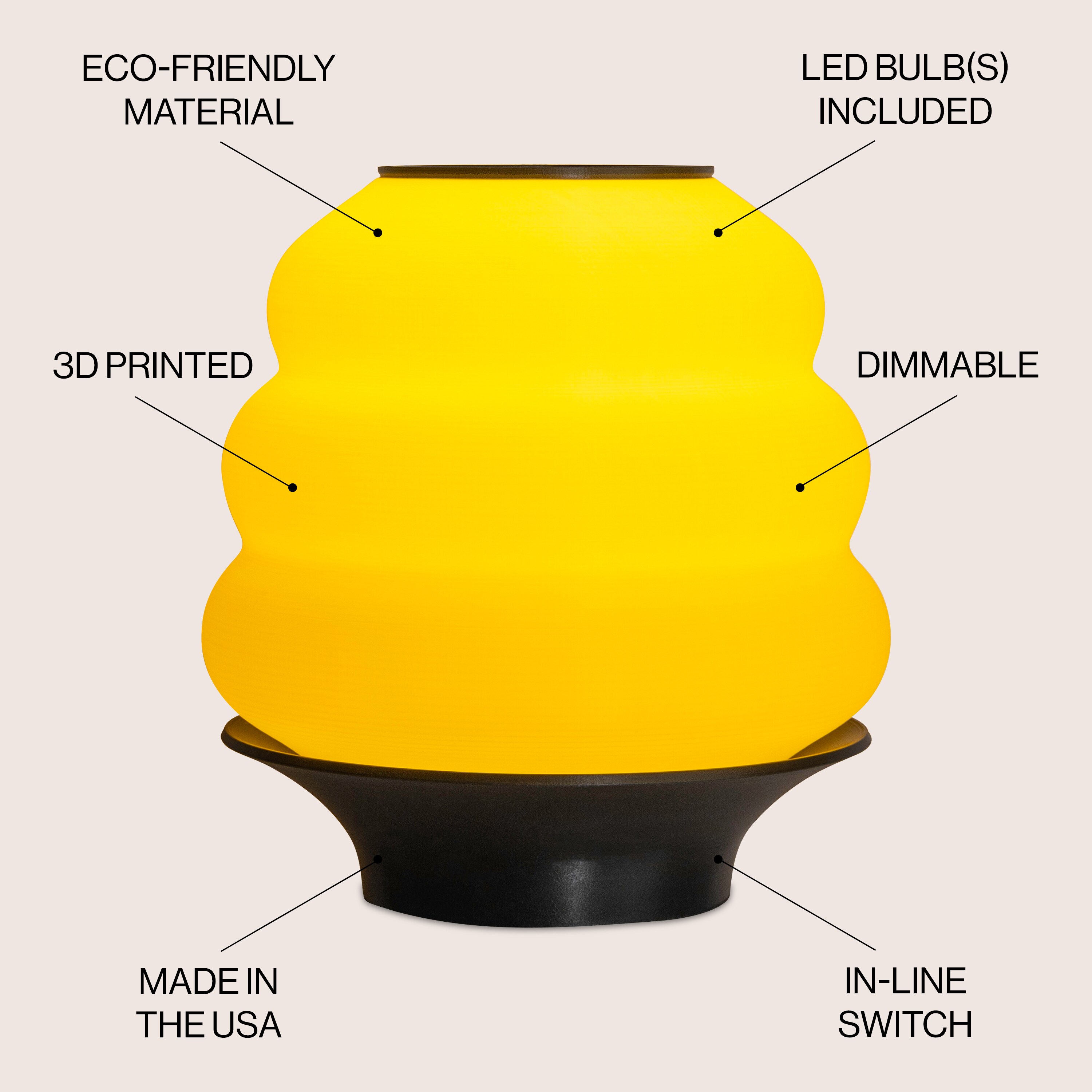 JONATHAN  Y USA1001A Table-Lamps - View #3