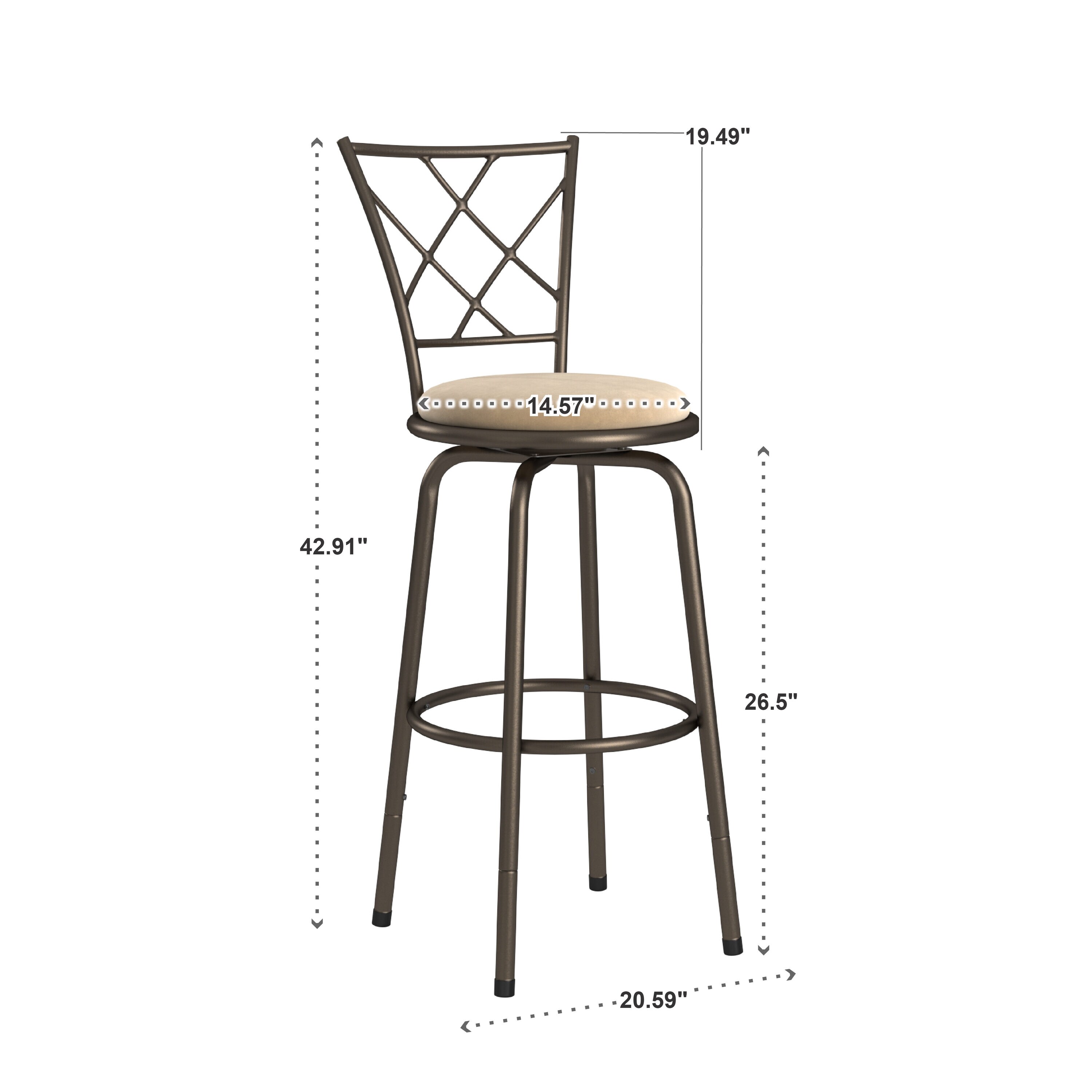 Home Sonata 55855C971W3A stools - View #10
