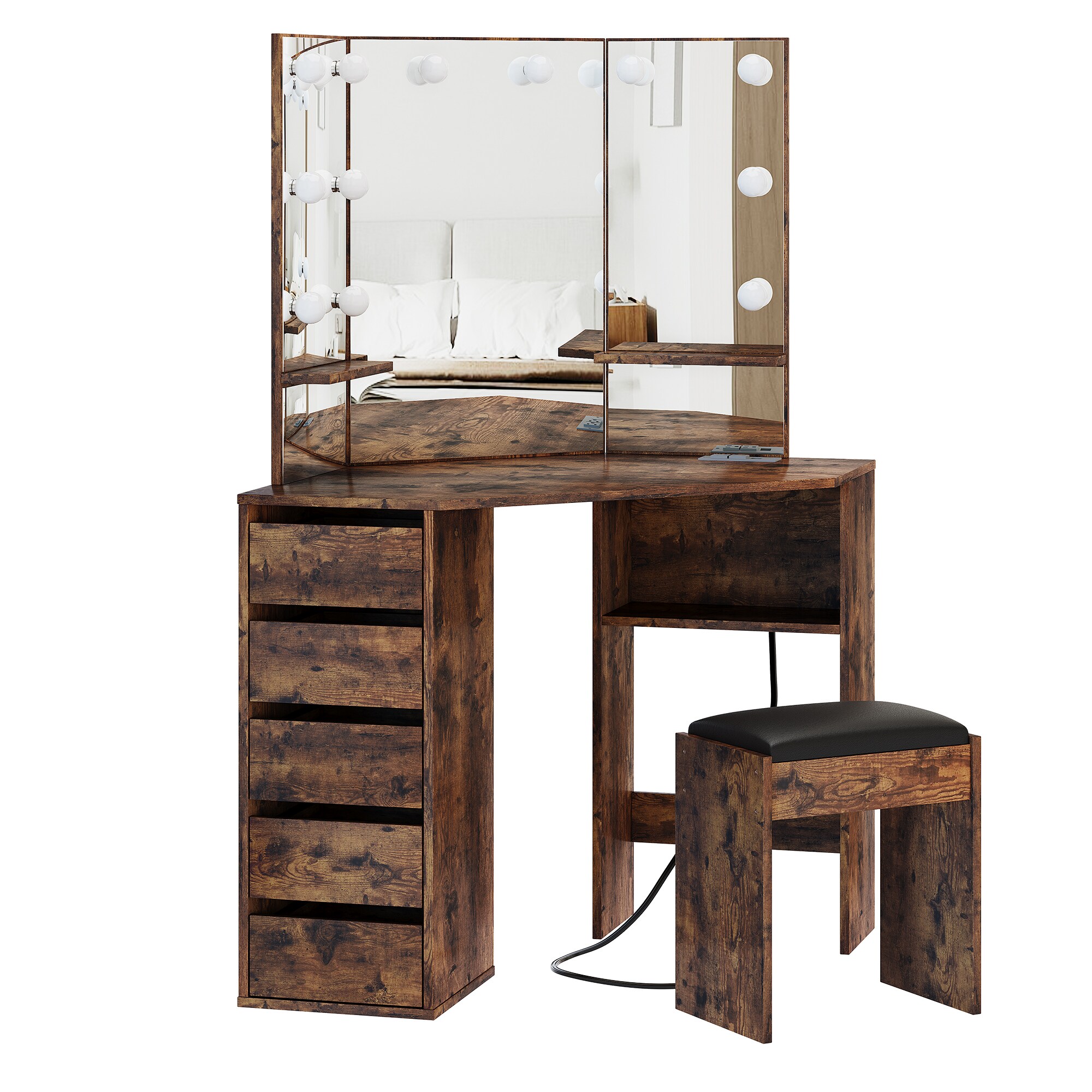 IdealHouse WEHHZ-H6022TXWA8TZ Bedroom-Vanities - View #6