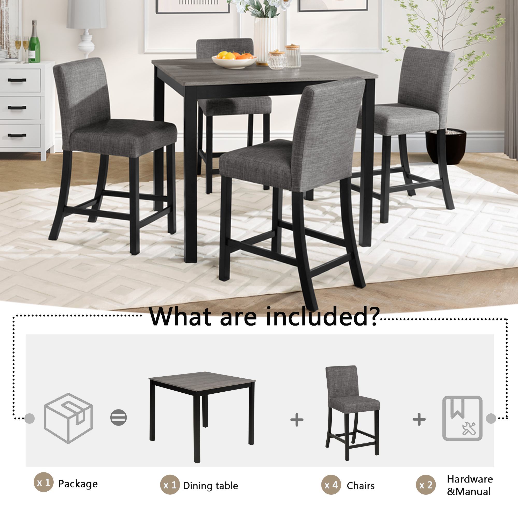 GZMR GZ-W1998Q471 Dining-Sets - View #4