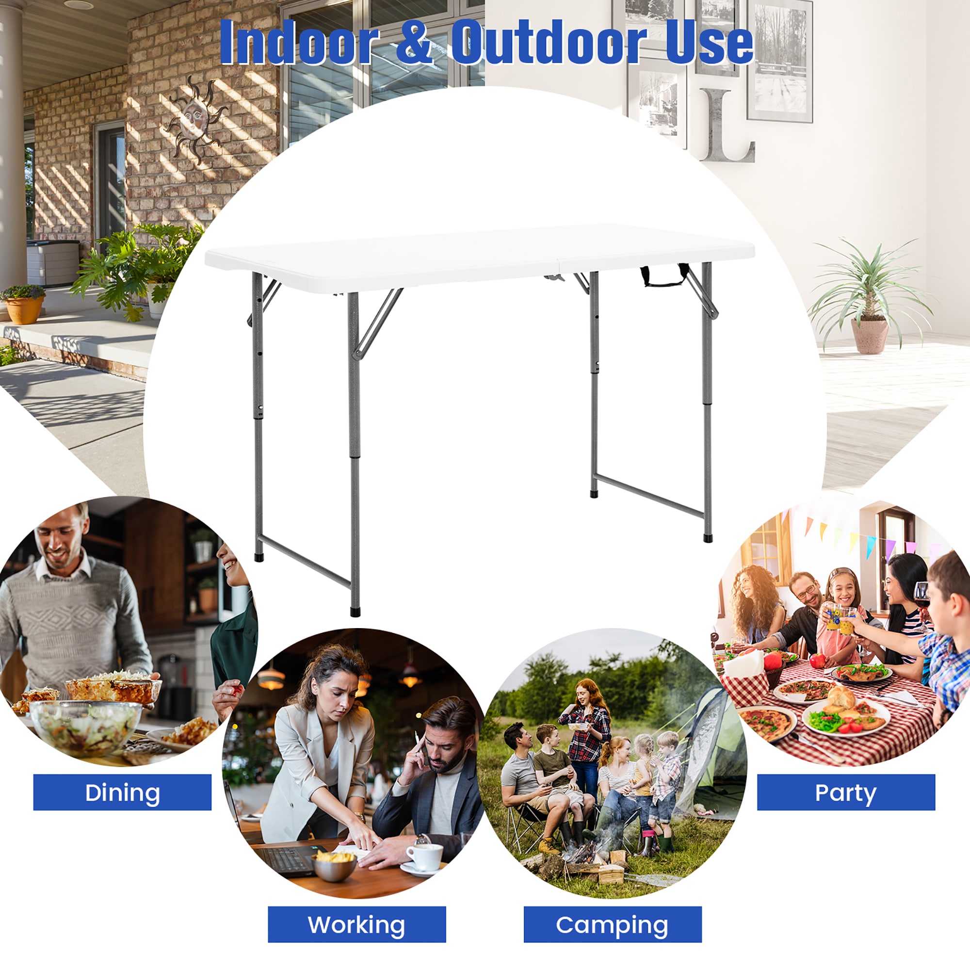 Costway NP10265 Picnic-Tables - View #7