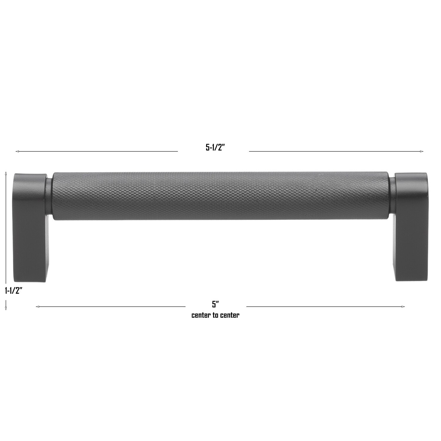 GlideRite Hardware 4788-128-MB-10 Cabinet-Pulls - View #4