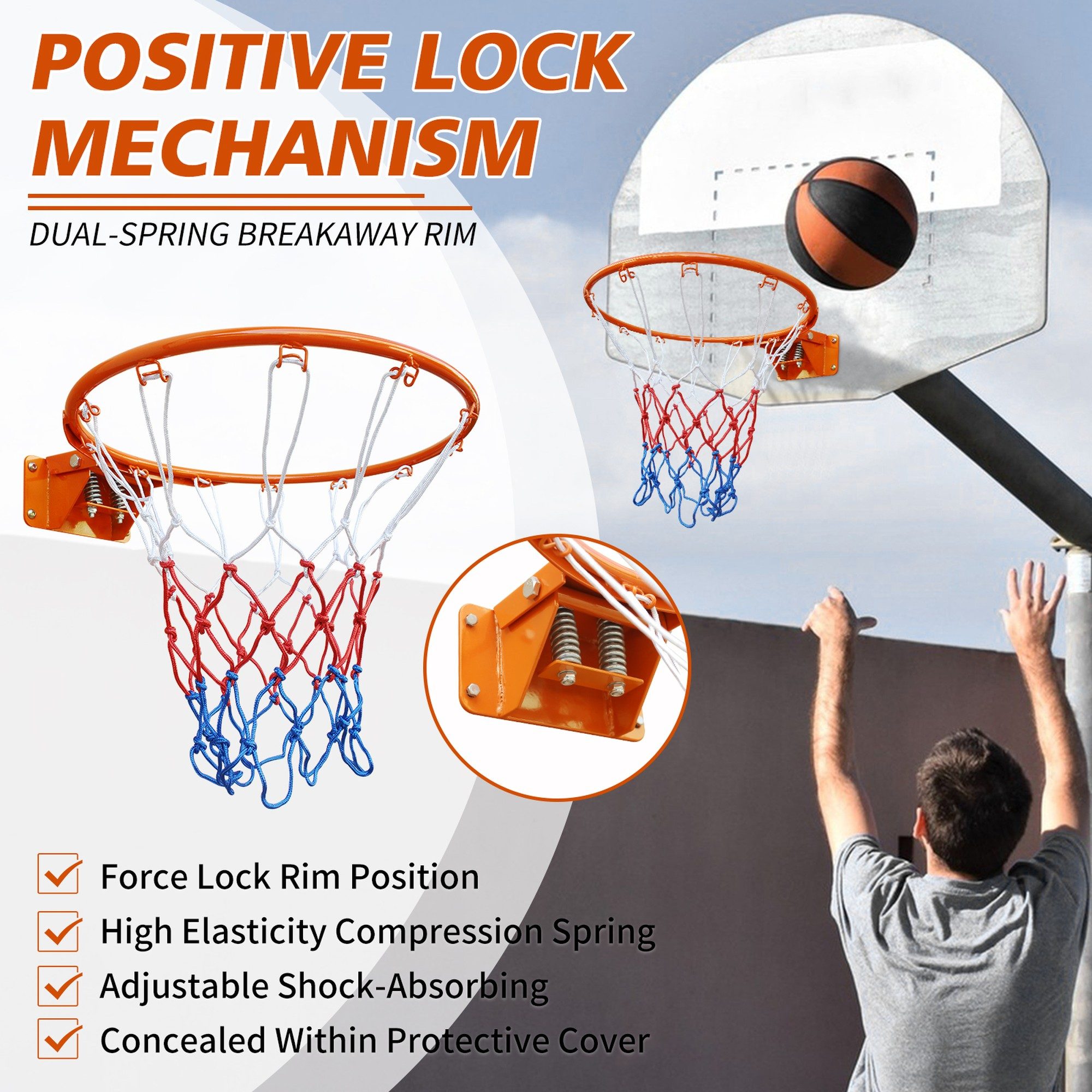 Wudkey L4-CK9H4D Basketball-System - View #4