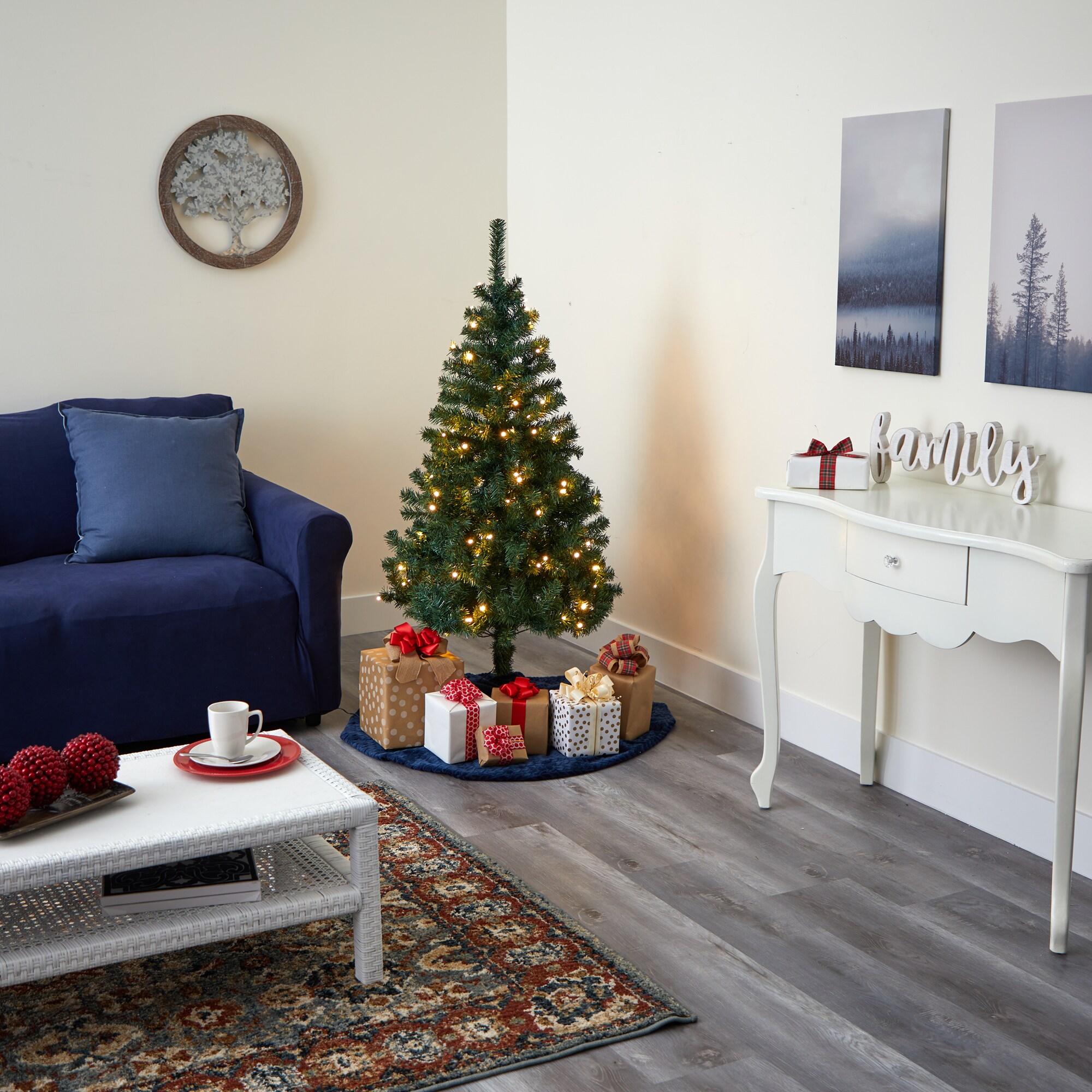 Nearly Natural T1716 Artificial-Christmas-Trees - View #7