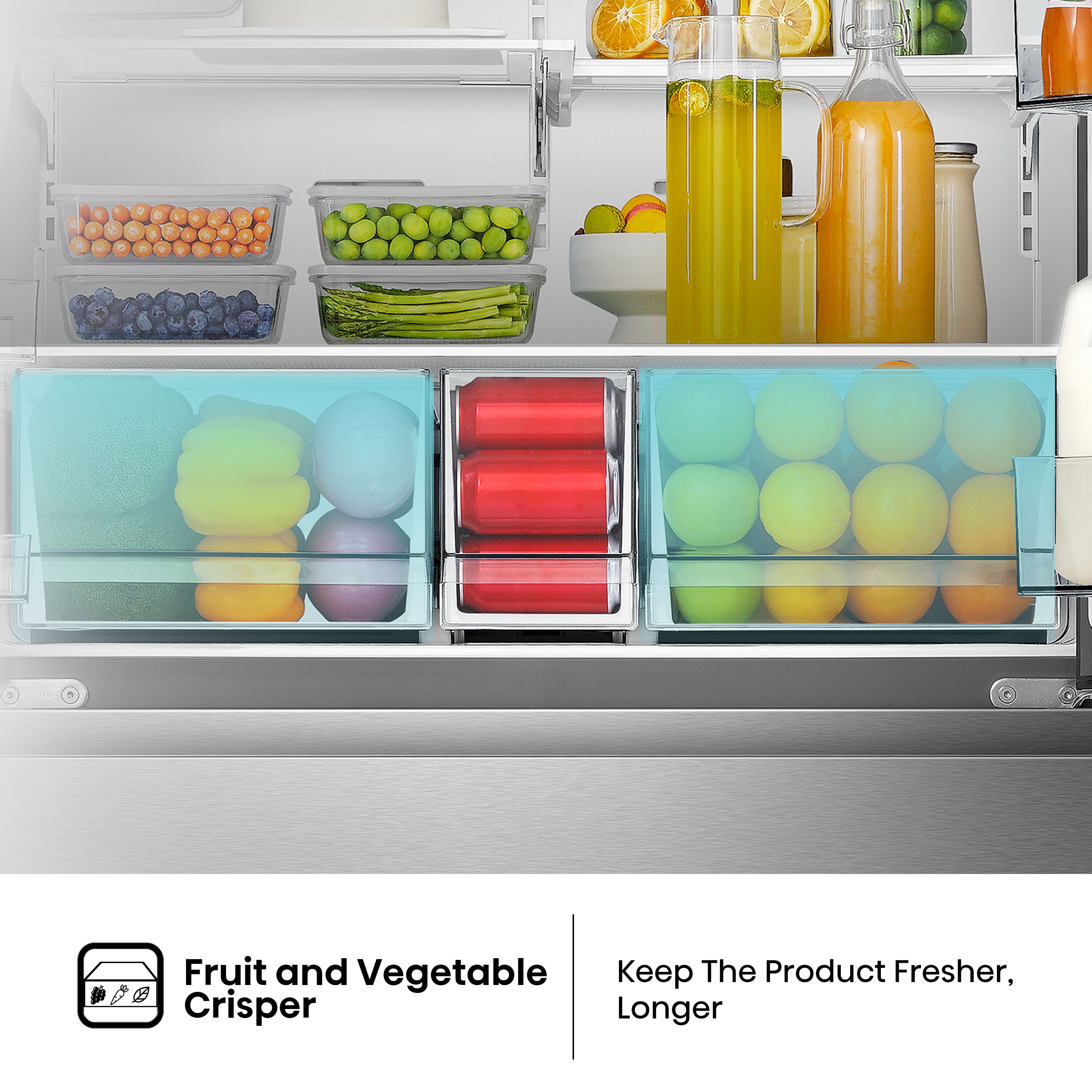 Hisense HRM260N6TSE French-Door-Refrigerators - View #17