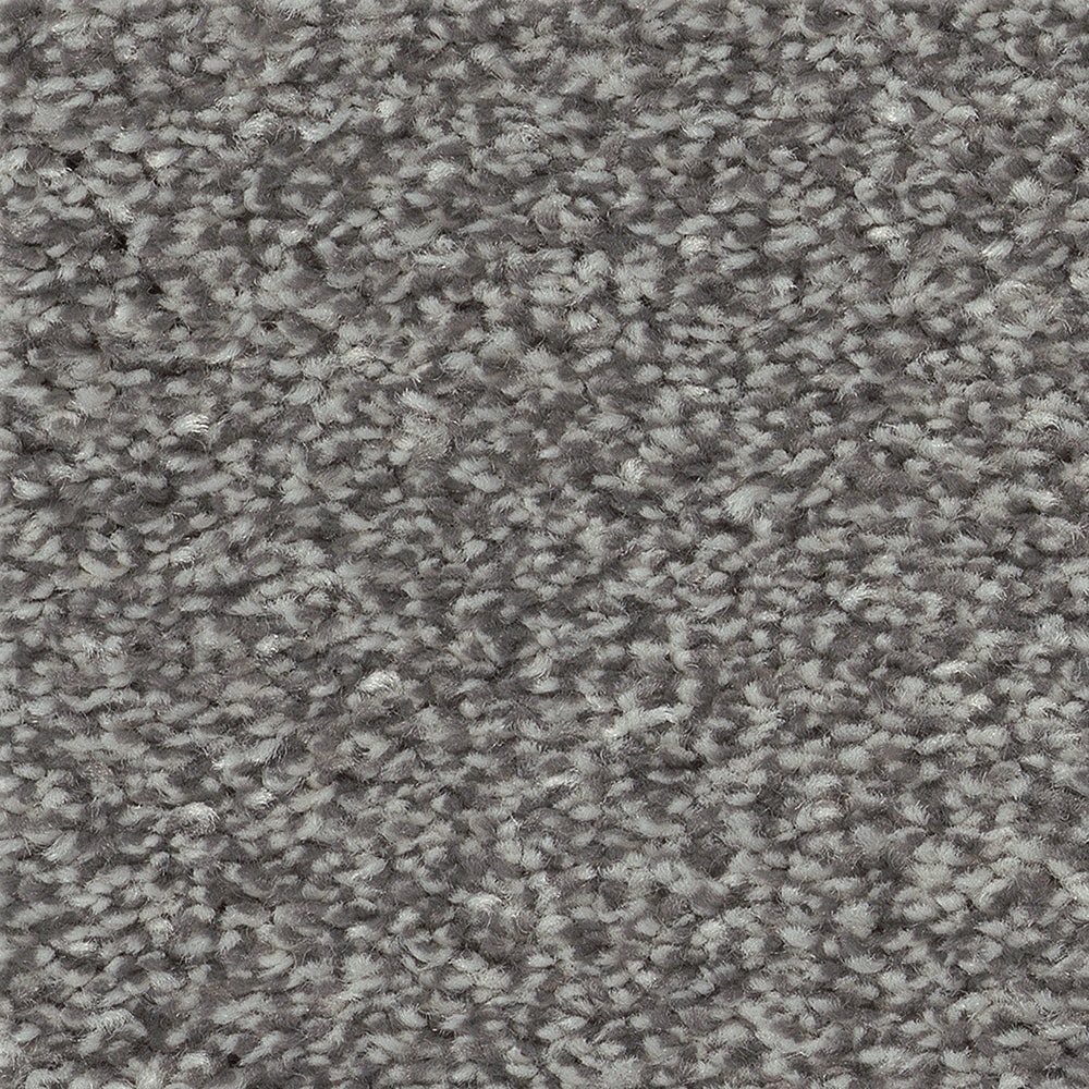 STAINMASTER PetProtect 7L92900536 with LeakDefense Splash Dance II Castlewall Gray 73.1-oz sq yard Polyester Textured Indoor Carpet