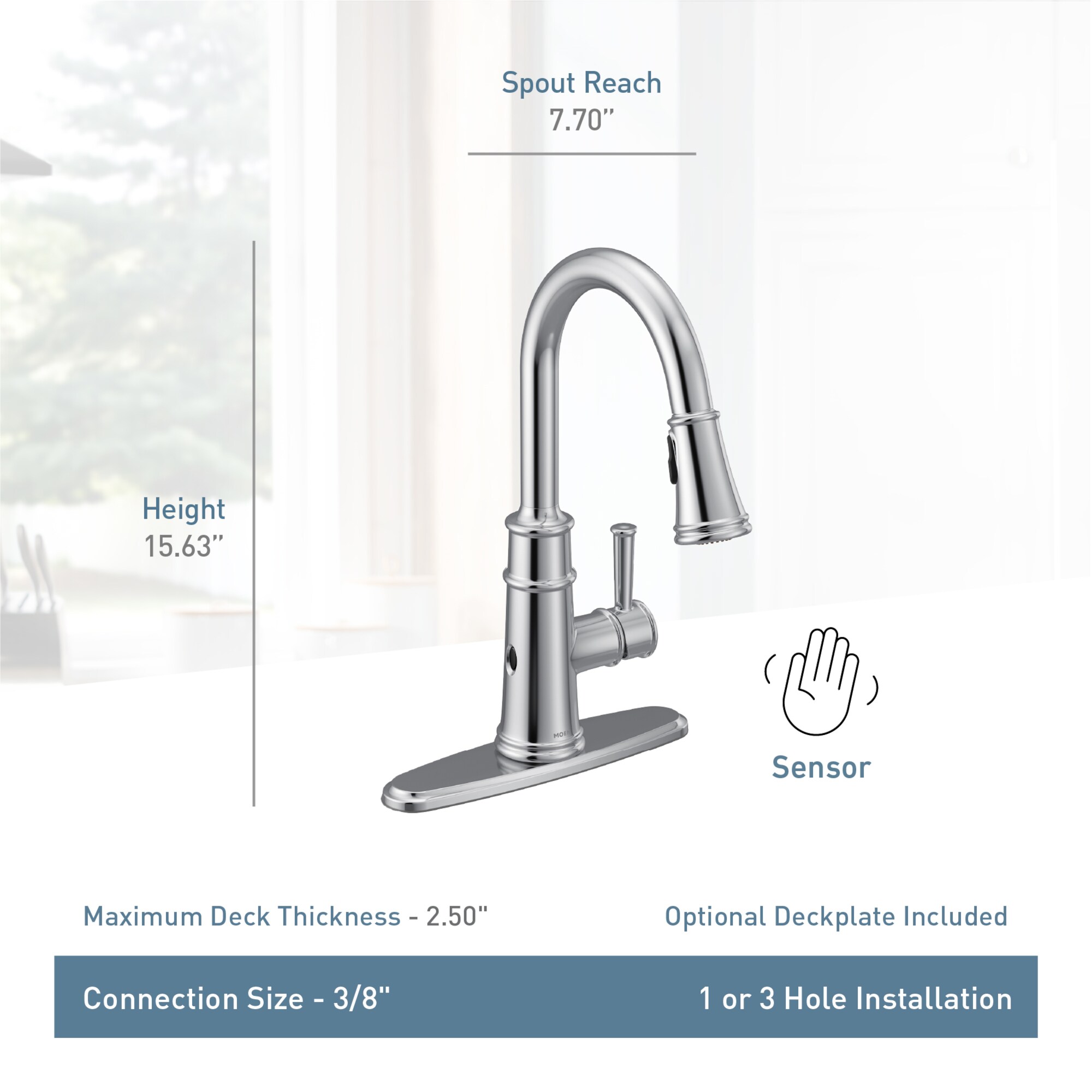 Moen 7260EWSRS Kitchen-Faucets - View #6