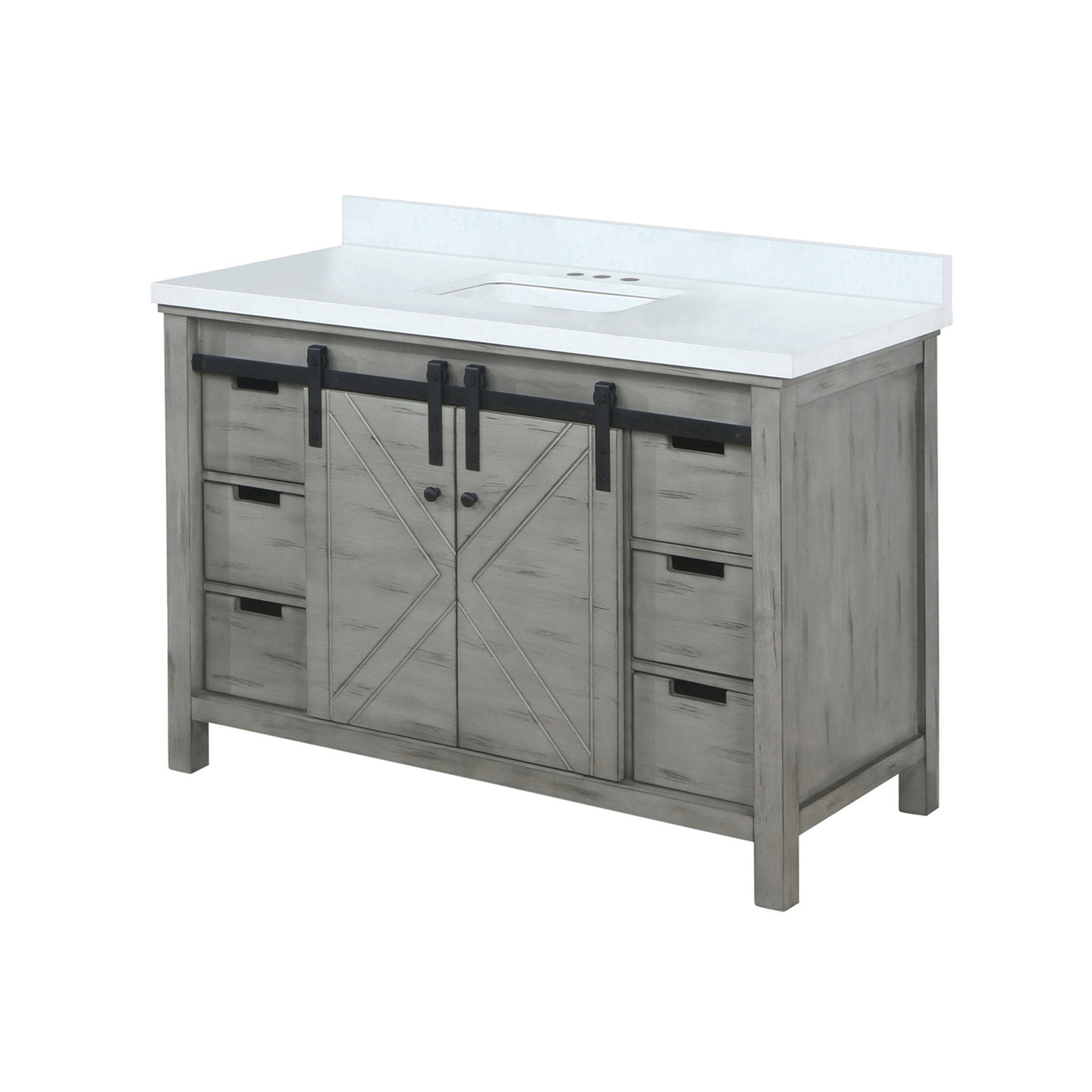 Lexora LM342248SHCS000 Bath-Vanity-Combo - View #4