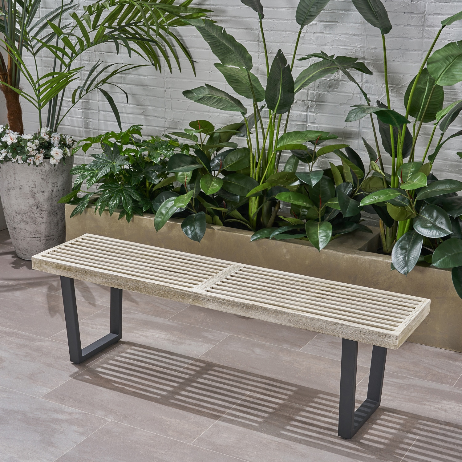 Streamdale Furniture 63351.00LGRYMP1 bench - View #3
