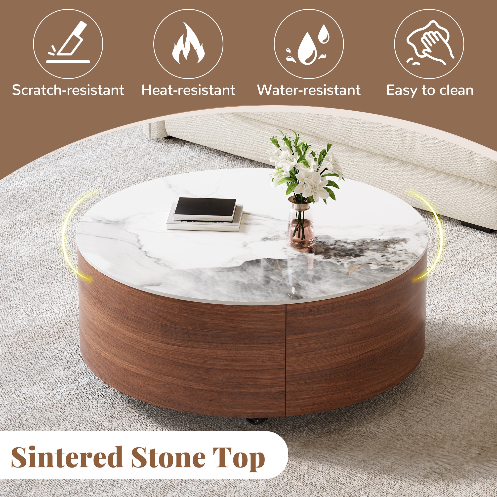 ModernLuxe L3P-N735P328523W Coffee-Tables - View #6
