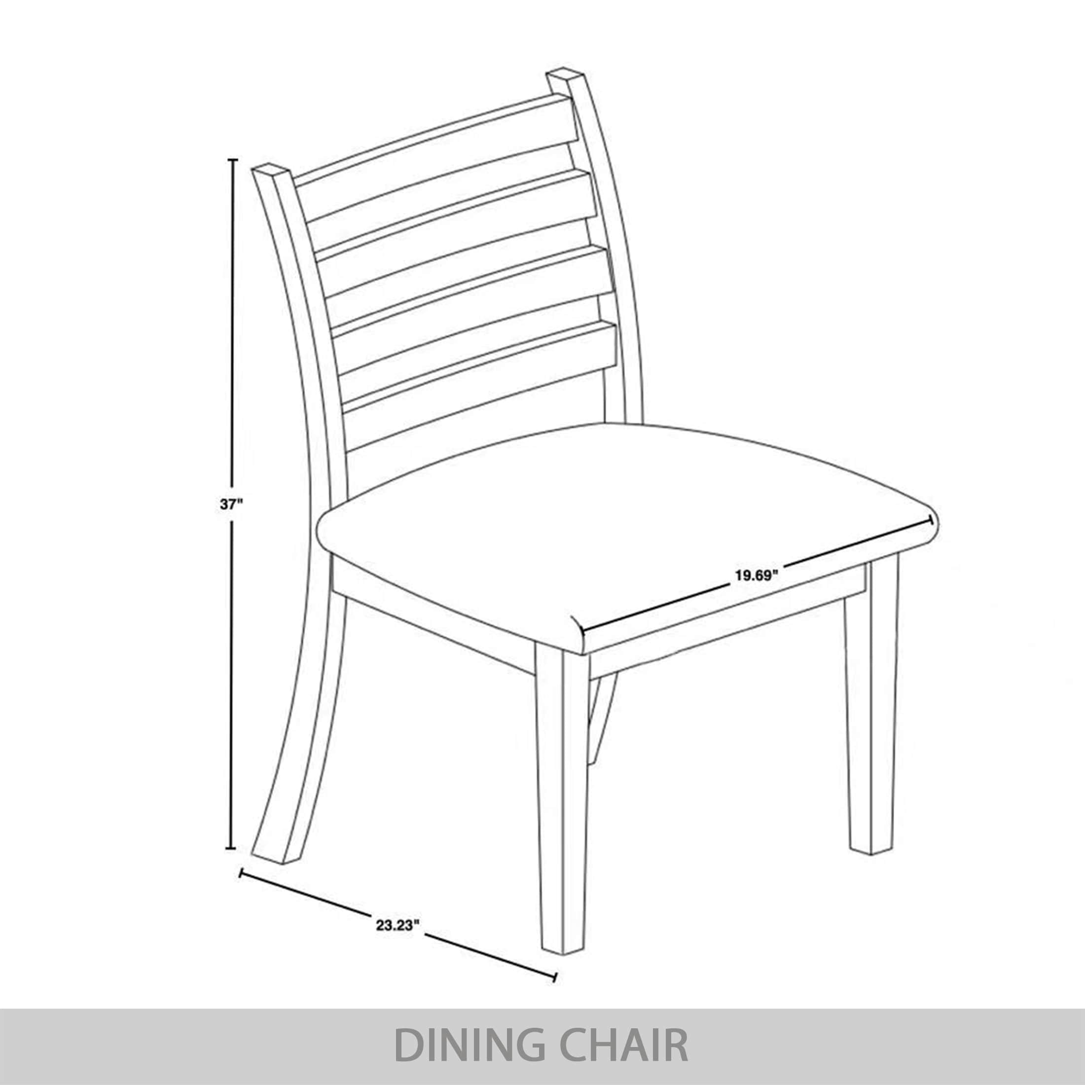 CasePiece C3064US-GY-WD-2X Dining-Chairs - View #9