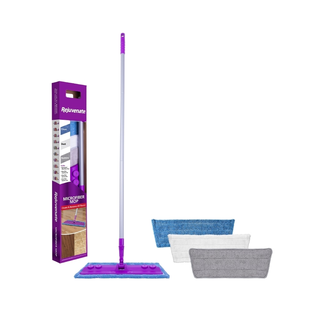 17 in. Microfiber Mop Pet System Sweeping Mop Refill Pad, 4-Pack
