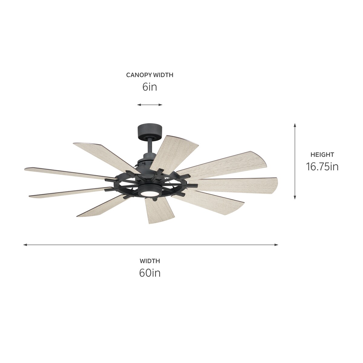 Kichler 300260WZC Ceiling-Fans - View #8
