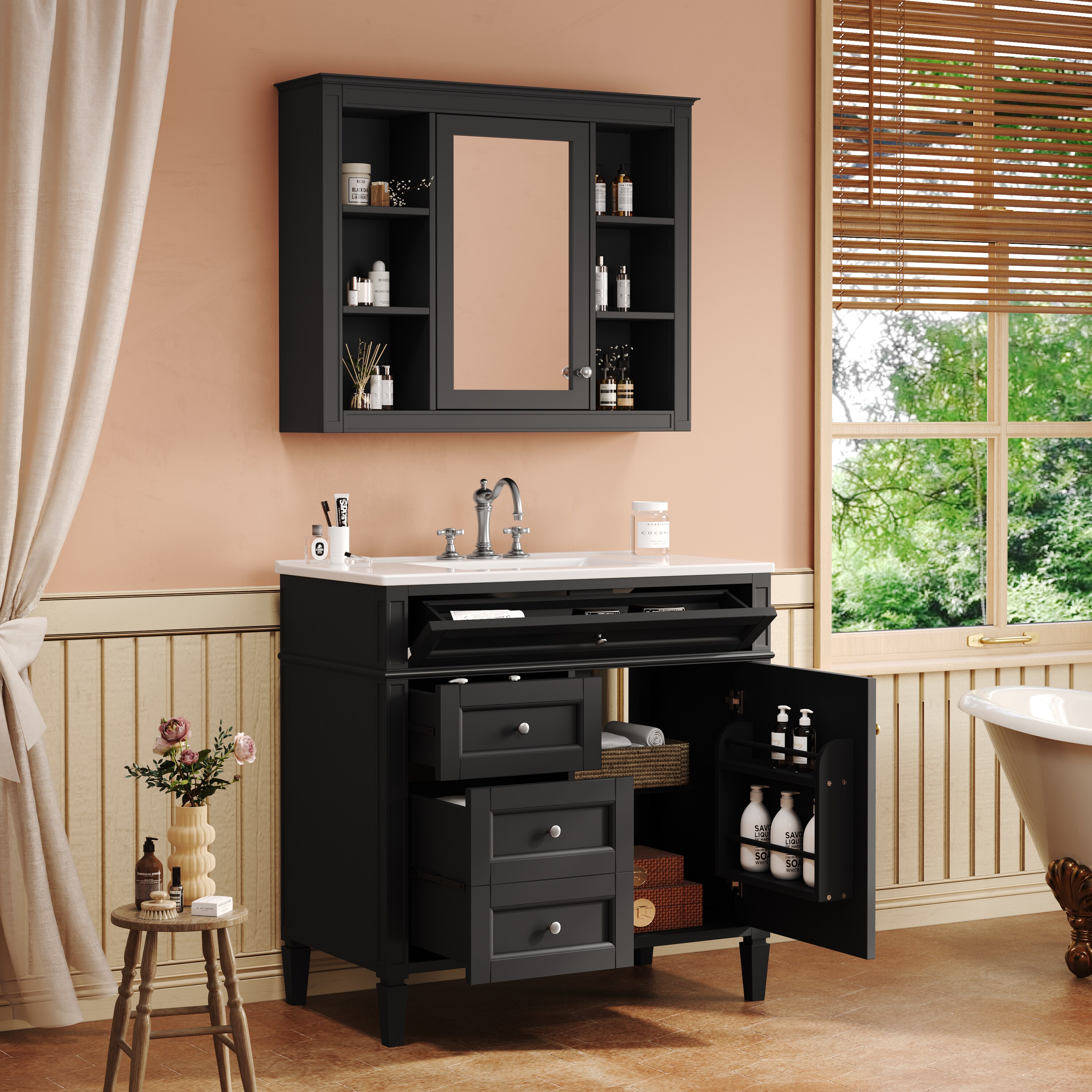 Tatayosi JJ-0134AAB-1 Bath-Vanity-Combo - View #2