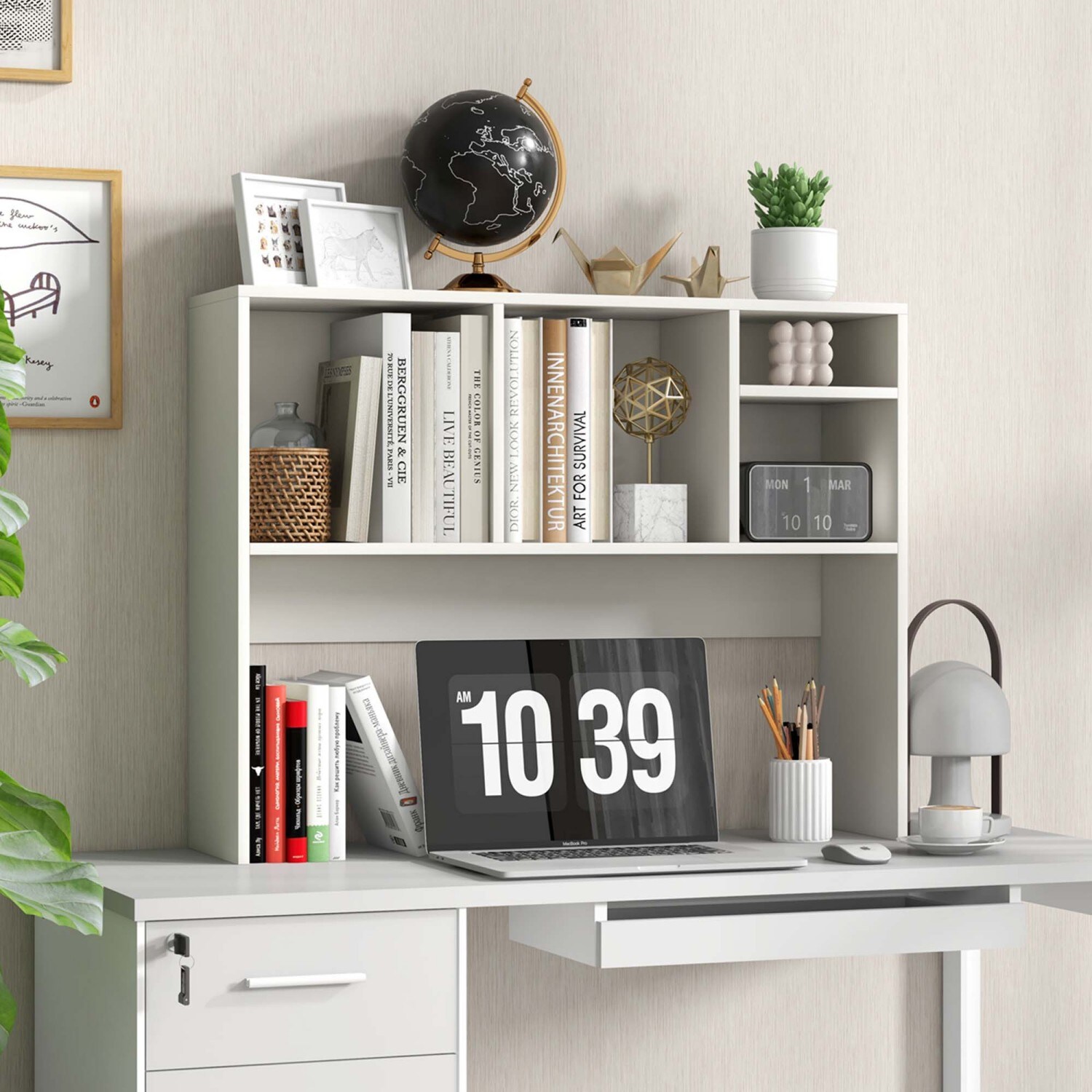 Costway CB10482WH Desktop-Organizers - View #4
