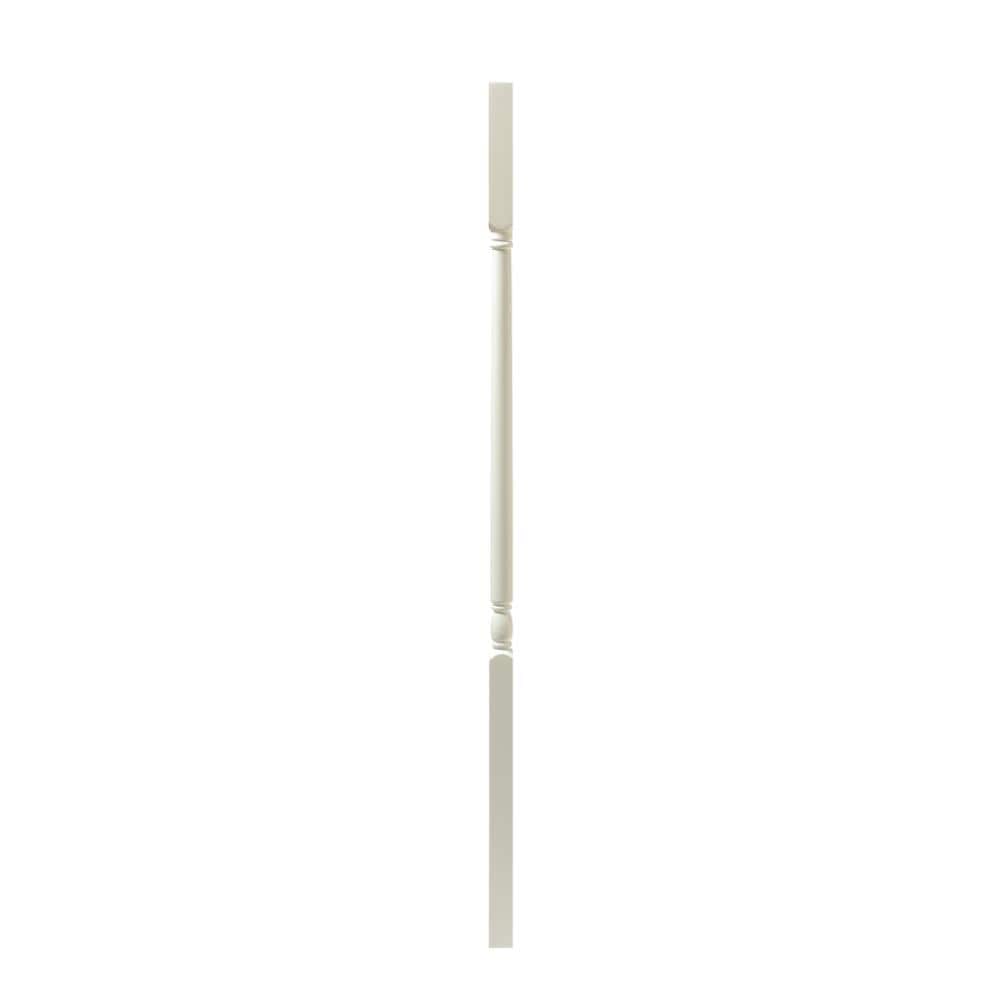L.J. Smith Stair Systems SWPMD5141 39 39-in x 1.25-in Primed Poplar Square Top Stair Baluster