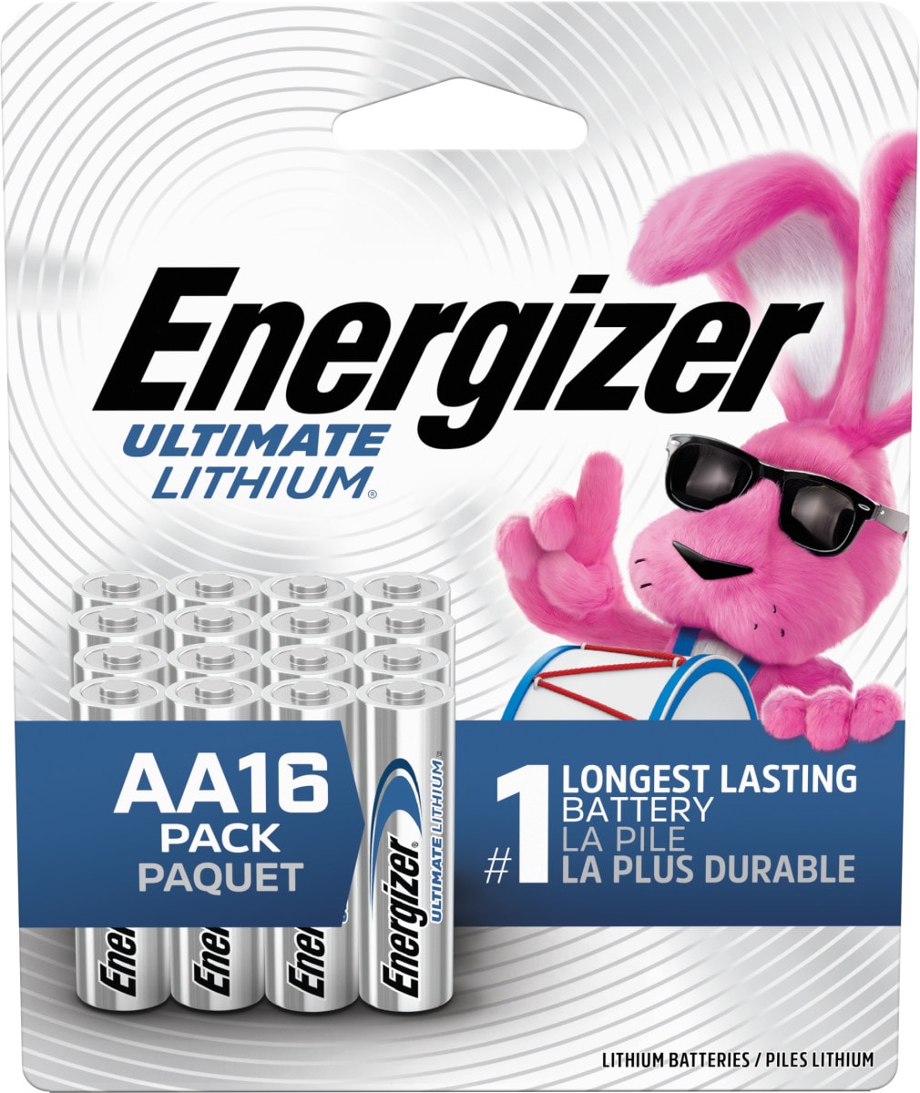 Energizer Ultimate Lithium Lithium ion (Li-ion) AA Batteries ( 16 -Pack)