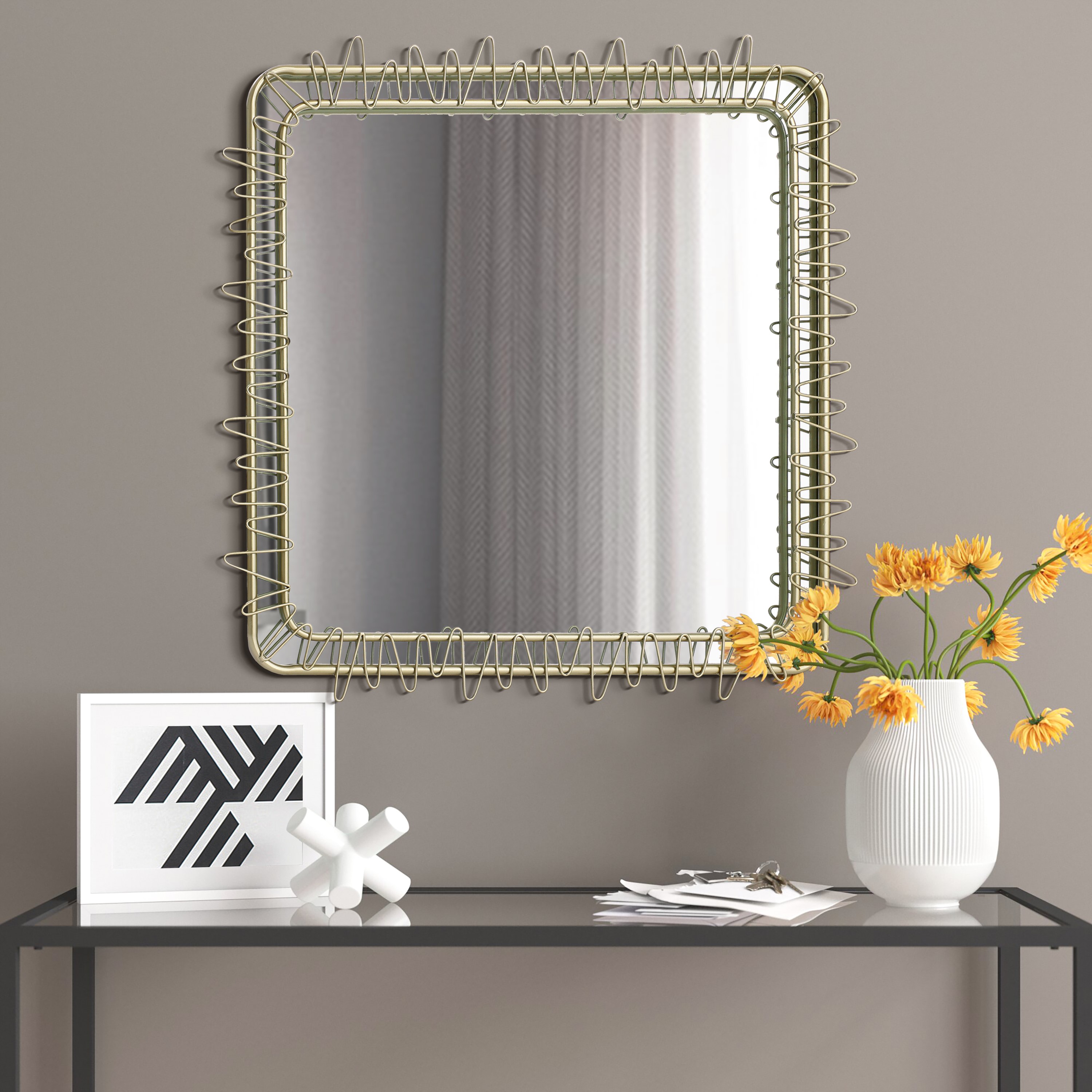LuxenHome WHA1904 Decor-Mirrors - View #2