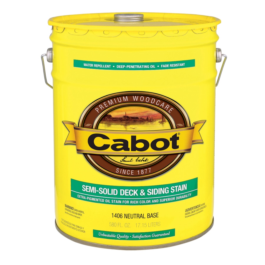 Cabot 580-FL OZ CBT SEMI-SOLID NEU in the Exterior Stains department at