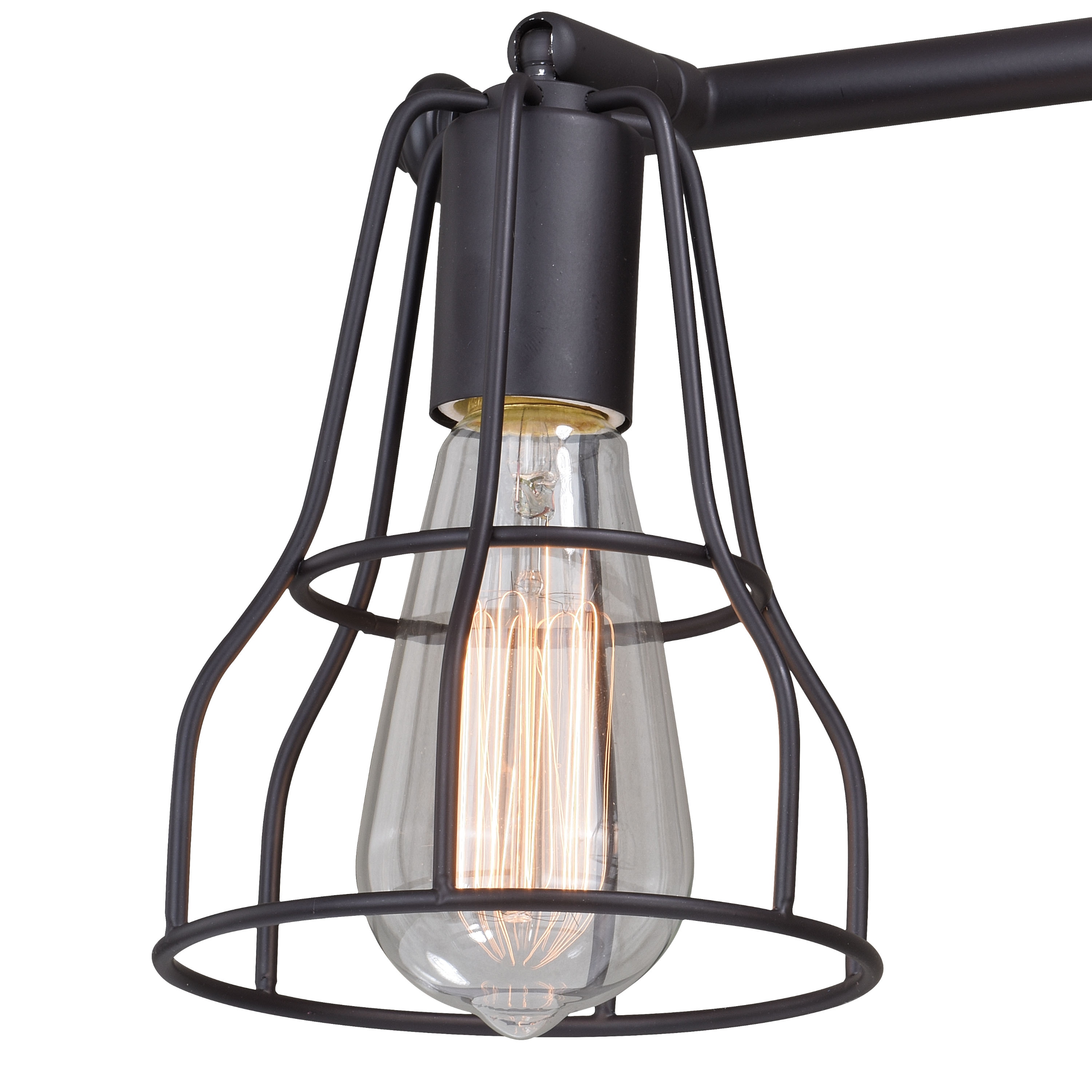 Urban Loft 14'' Bronze Adjustable Bell-Shaped Vanity Light