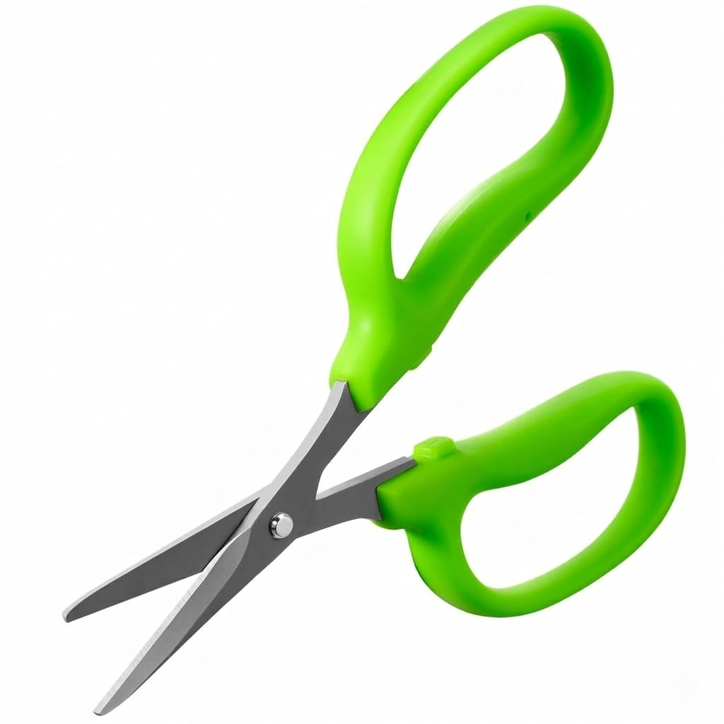 Justincity  Garden Scissors 2pcs 6in Pruning Shears Nonstick Coated Steel Blades for Plants Herbs Flowers Hydroponics Lightweight Ergonomic Grip