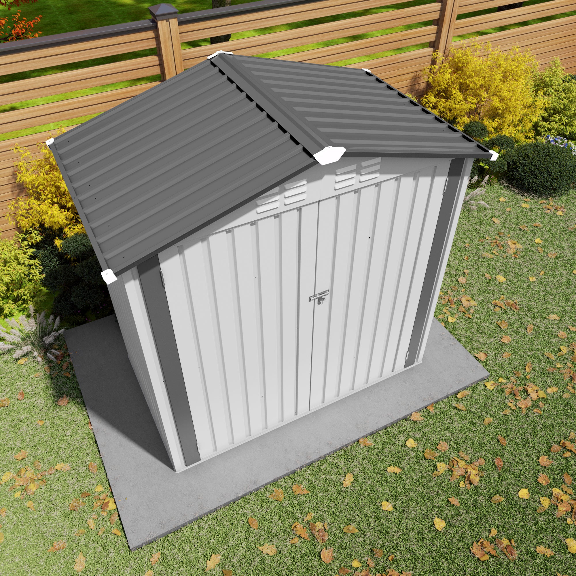 Boyel Living BL-W321309060 Metal-Storage-Buildings-Sheds - View #5