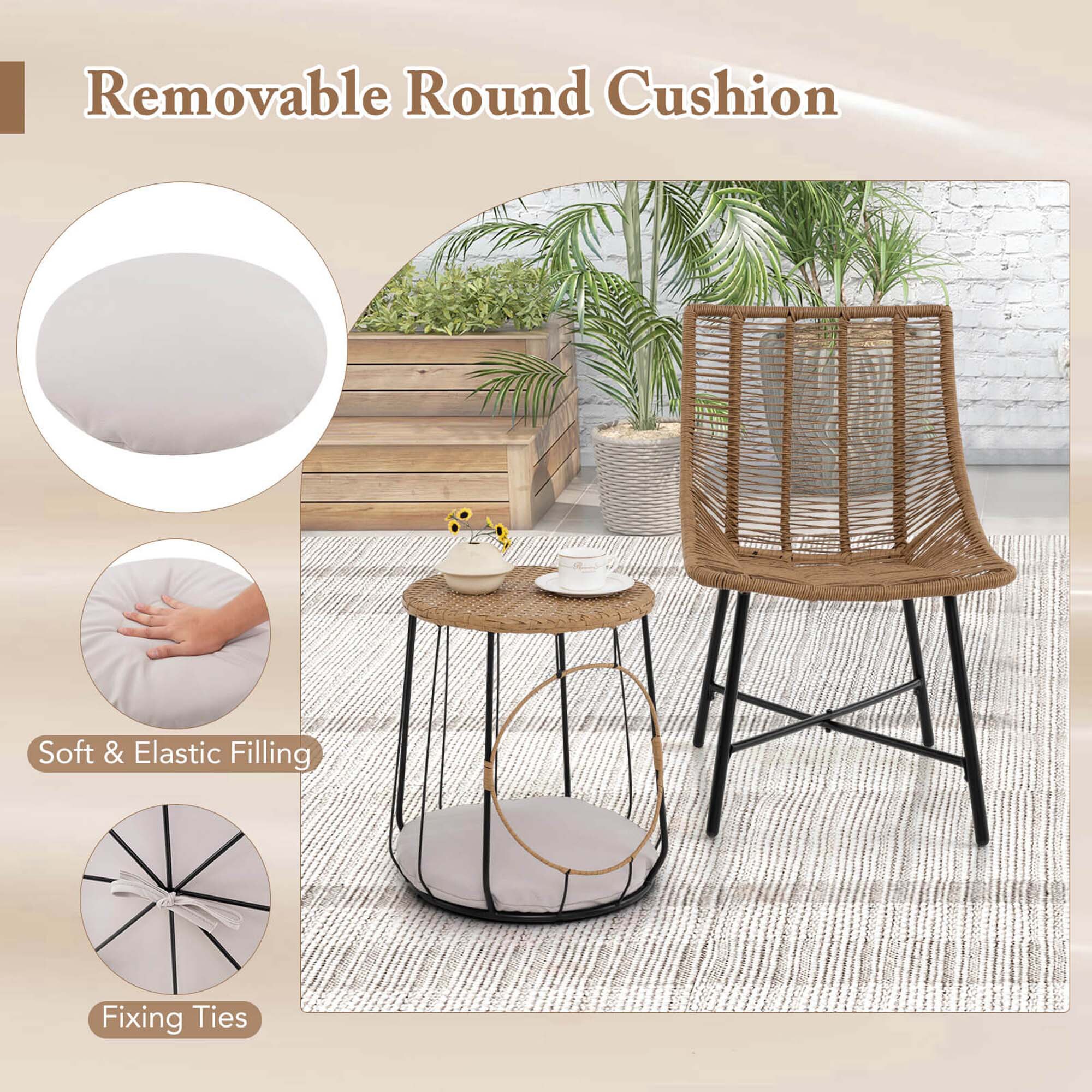 Costway HCST05468 Patio-Conversation-Sets - View #5