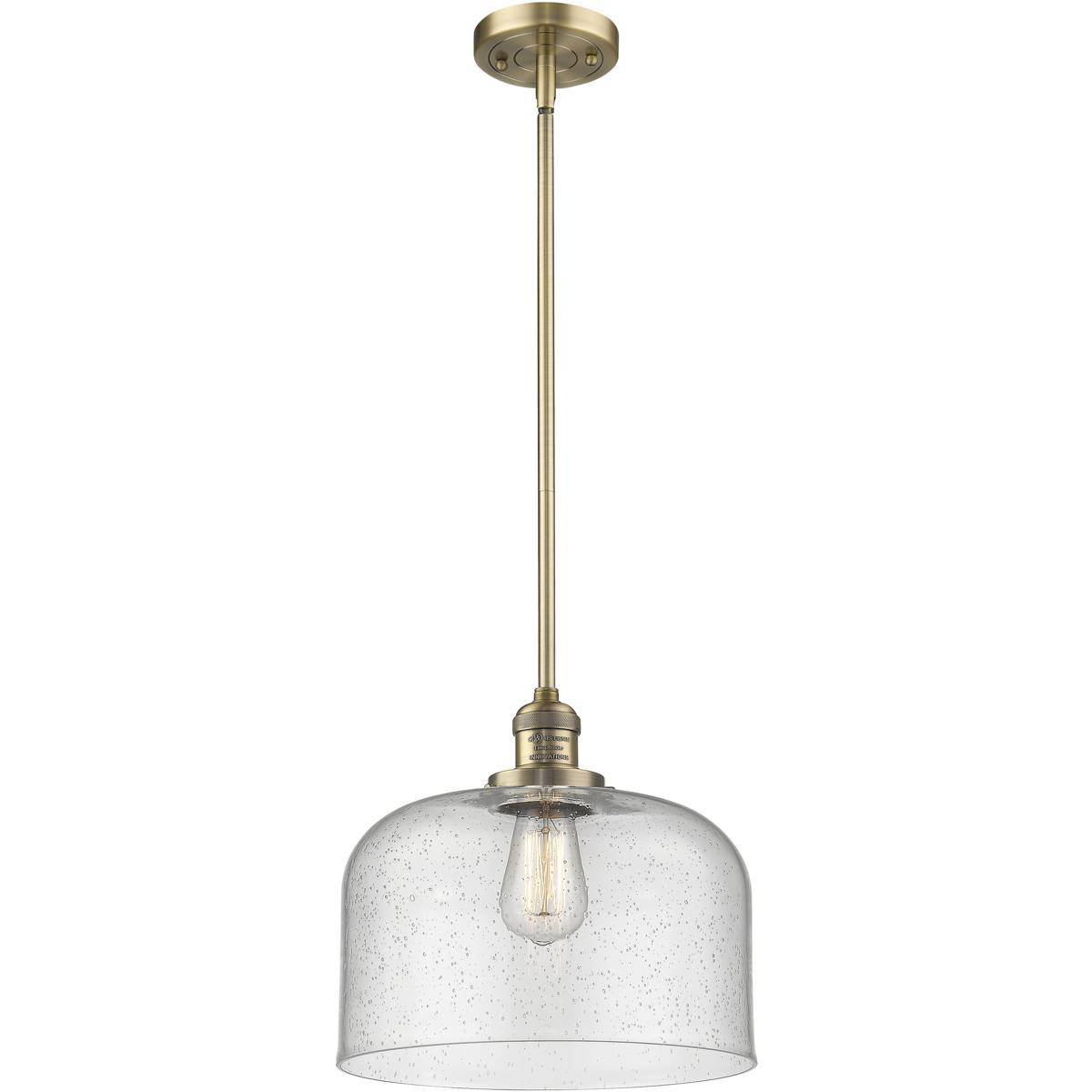 Innovations Lighting 201S-BB-G74-L-LED 201S-BB-G74-L-LED Franklin Restoration Bell Mini Pendant