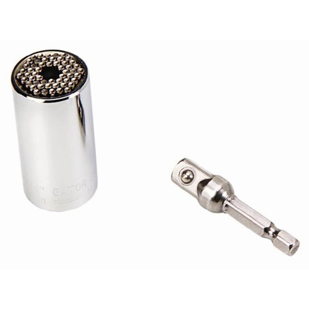 >> GATOR GRIP Universal Socket Standard SAE & Metric 3/8" Nut Screw Bolt ETC120 