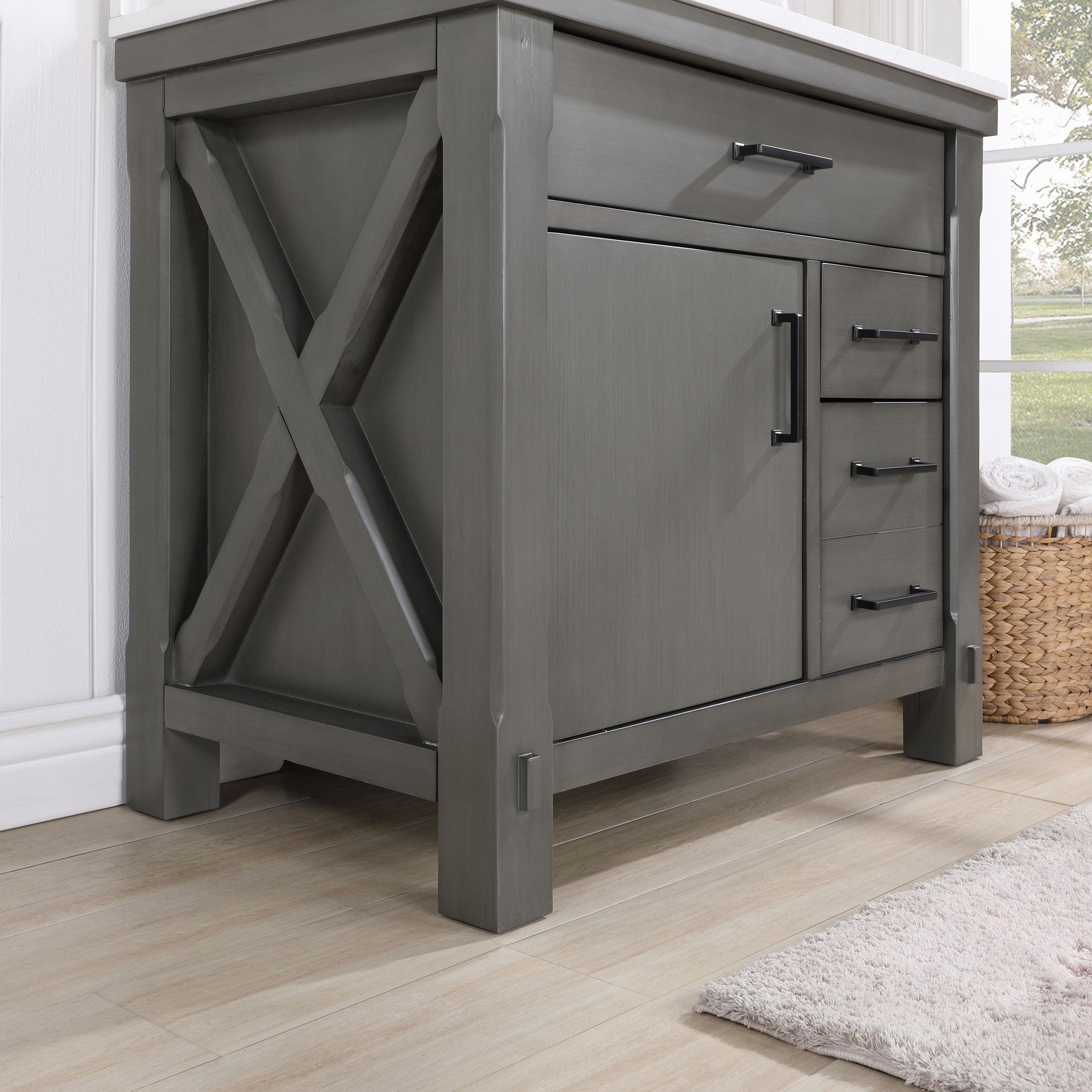 Vinnova 701836-RU-WS-NM Bath-Vanity-Combo - View #4
