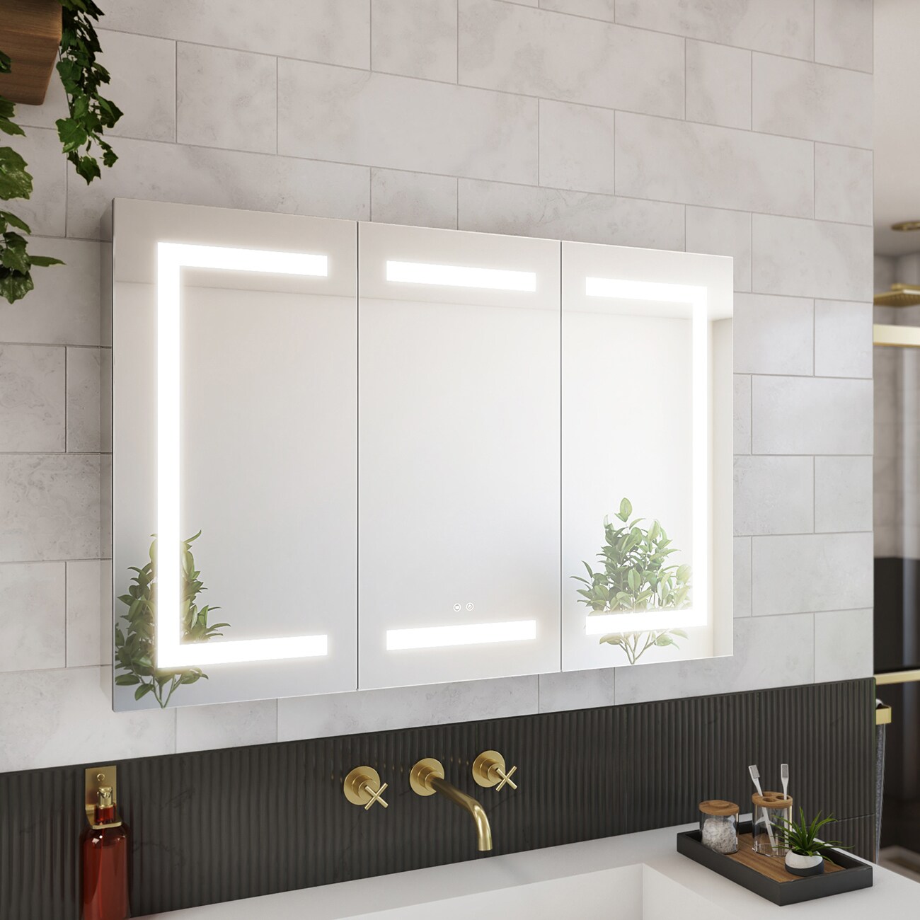 DreamLine LCBL2436T Bathroom-Medicine-Cabinets - View #2