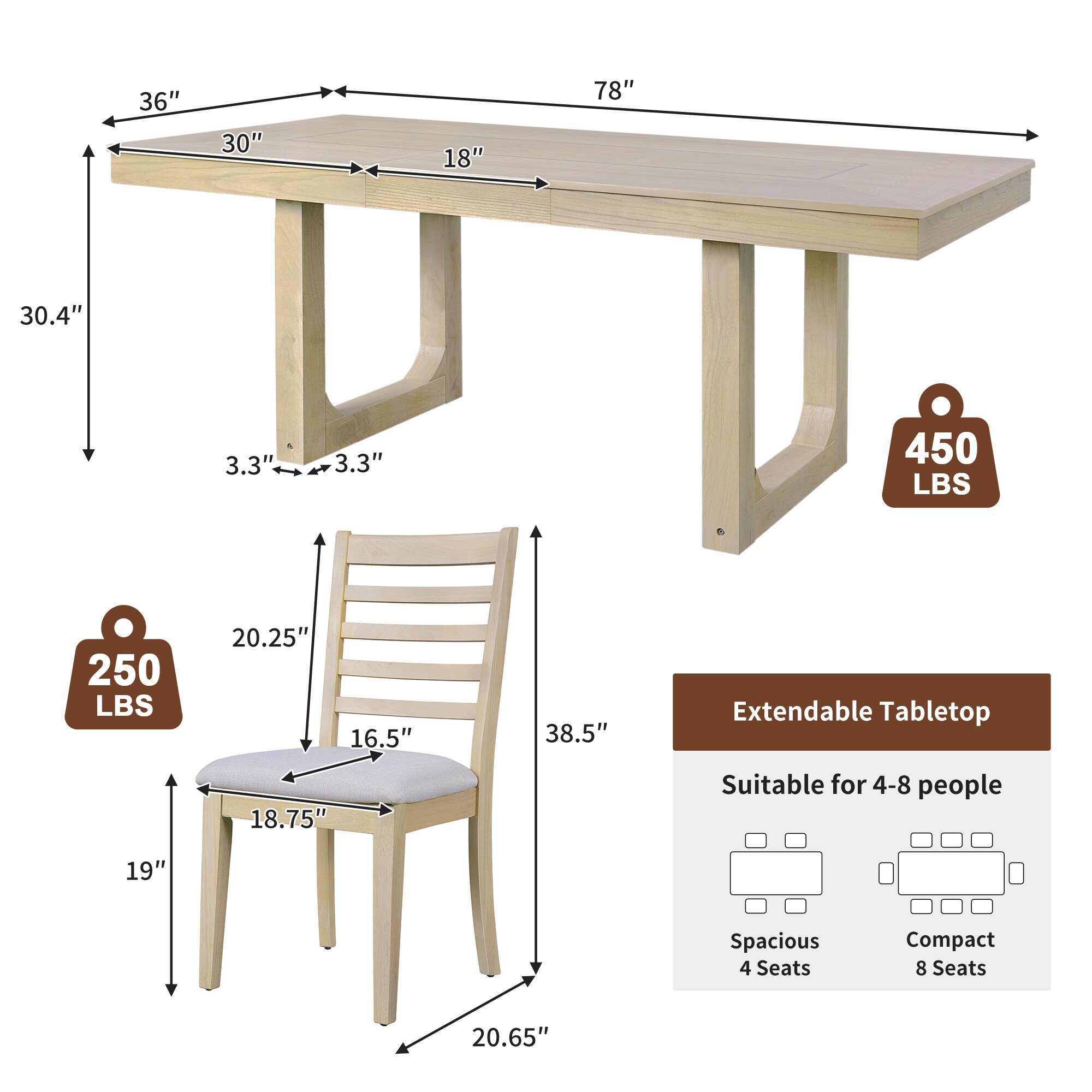 GDFStudio 336628 Dining-Sets - View #8