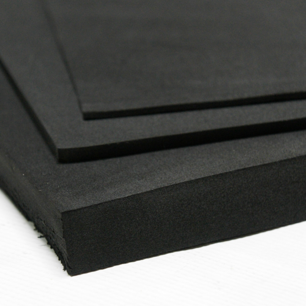 black foam rubber insulation