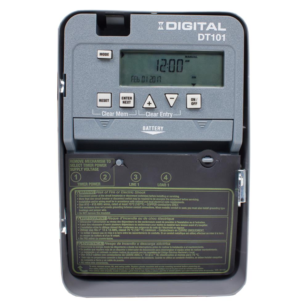 Intermatic DT101 20-Amps 120/277-volt Digital Lighting Timer