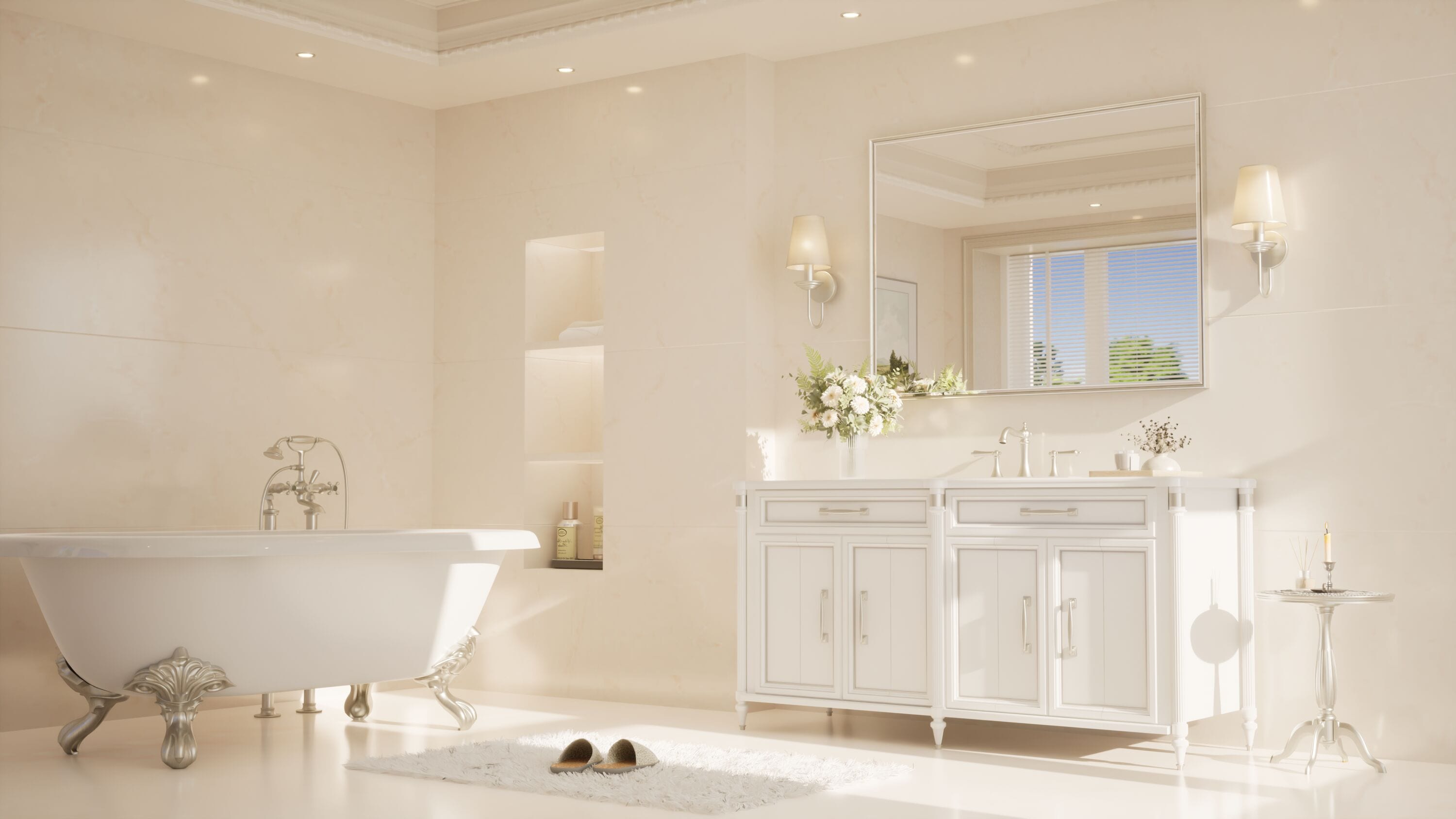 Keonjinn LW-JSK-XB-12191-BN Decor-Mirrors - View #2