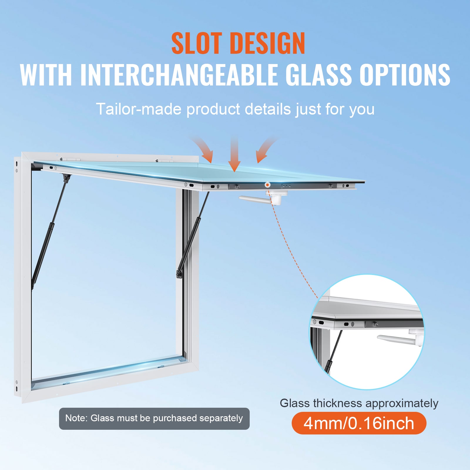 VEVOR FWCK36X36INC0H2VGV0 Awning-Windows - View #6