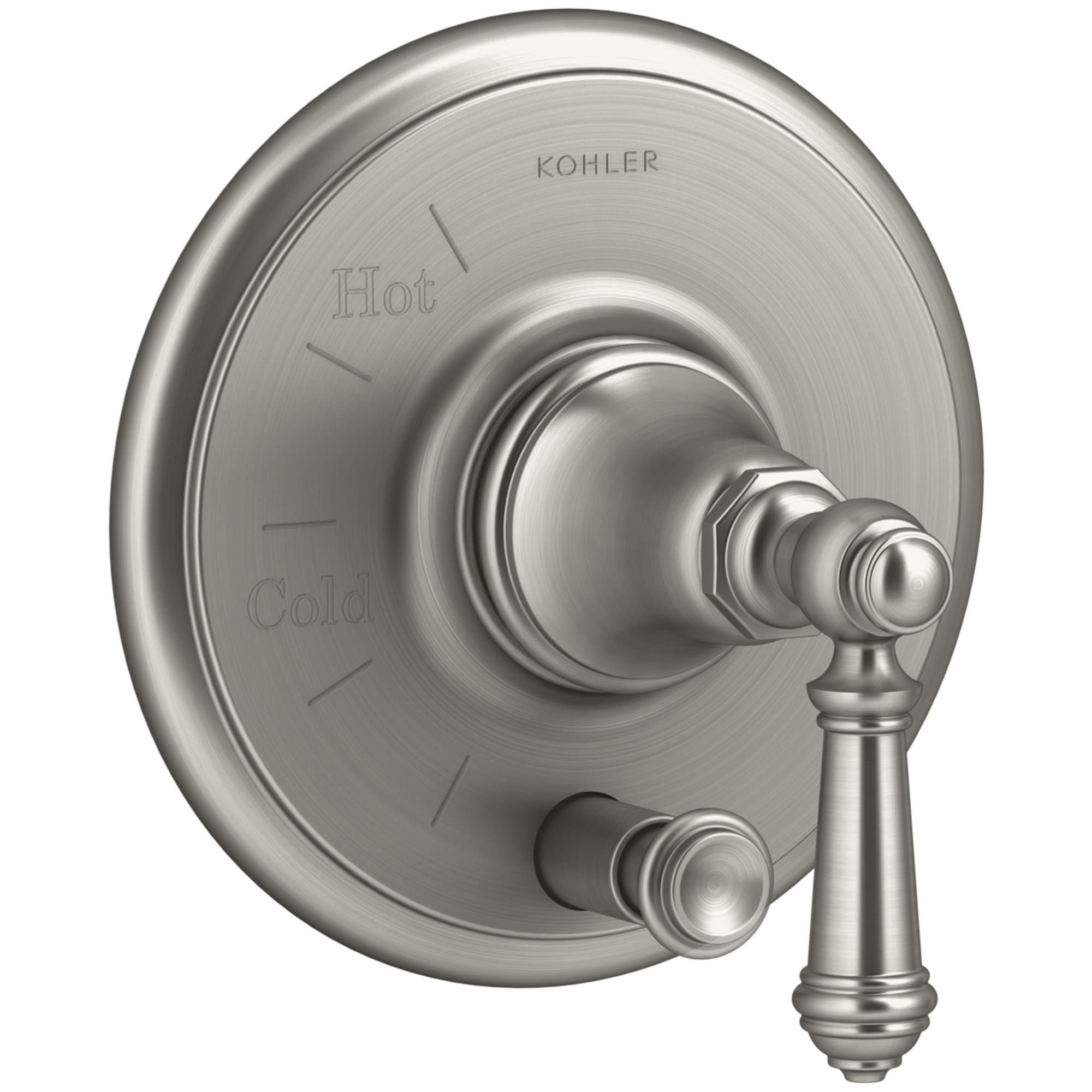 KOHLER T72768-4-BN Vibrant Brushed Nickel Lever Shower Faucet Handle