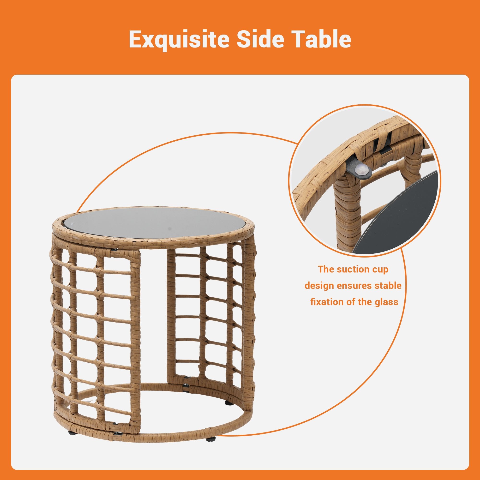 SANSTAR L-JDC-TB-GY Patio-Tables - View #4